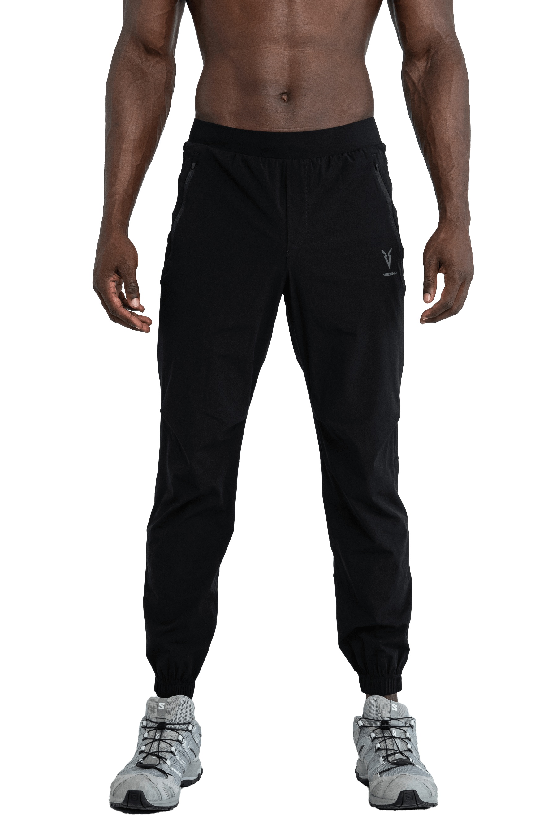 TAPERED JOGGERS - Black