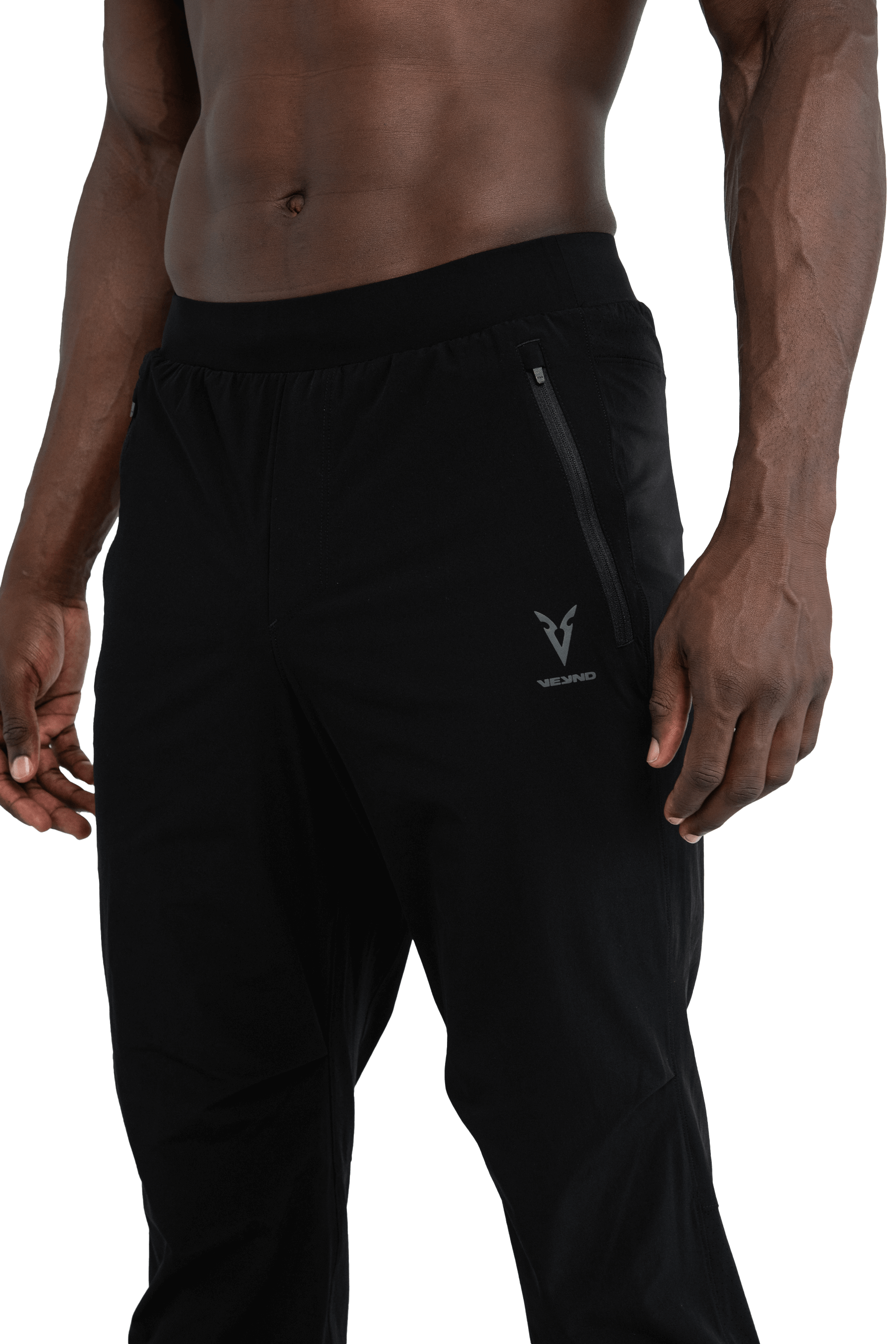 TAPERED JOGGERS - Black