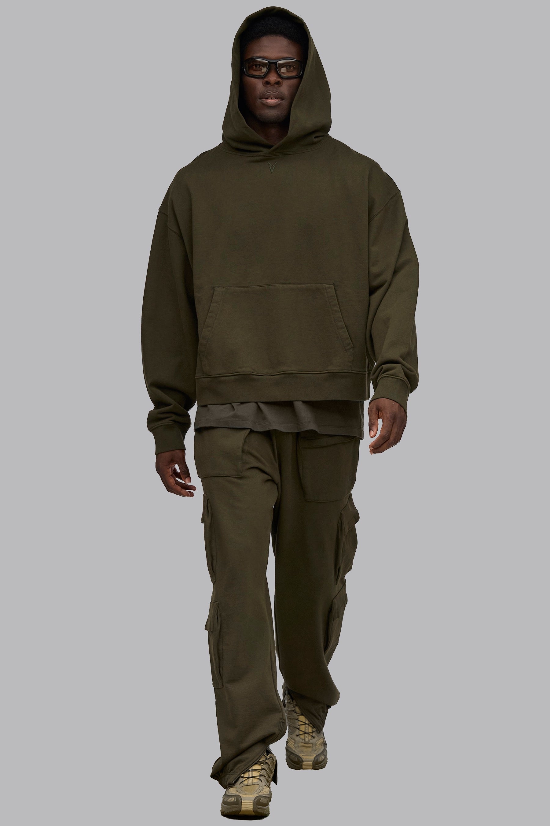 Veynd Signature Hoodie Khaki