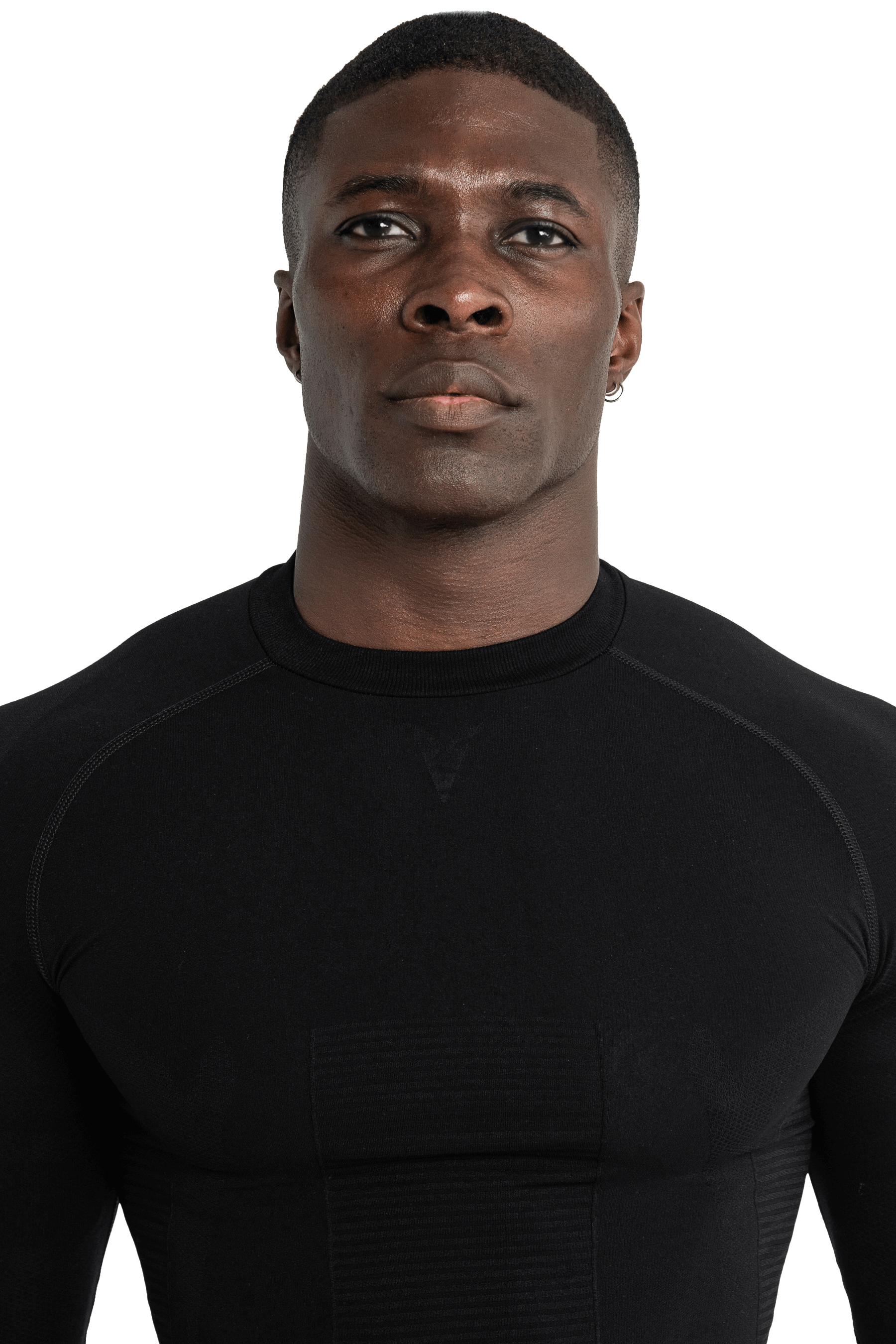 LONG SLEEVED T-SHIRT SEAMLESS - Black