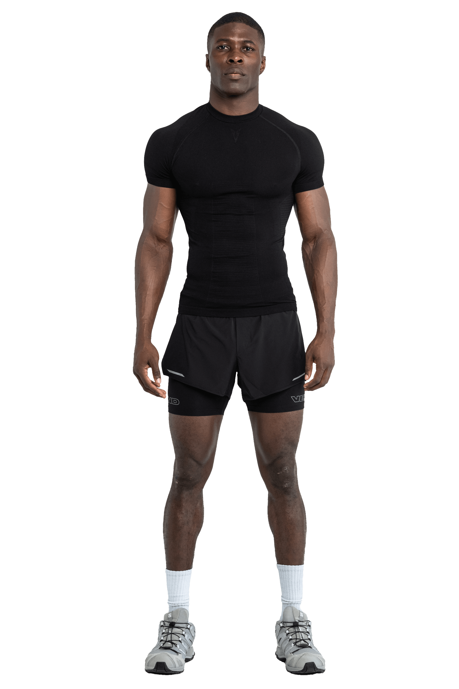 T-SHIRT SEAMLESS - Black