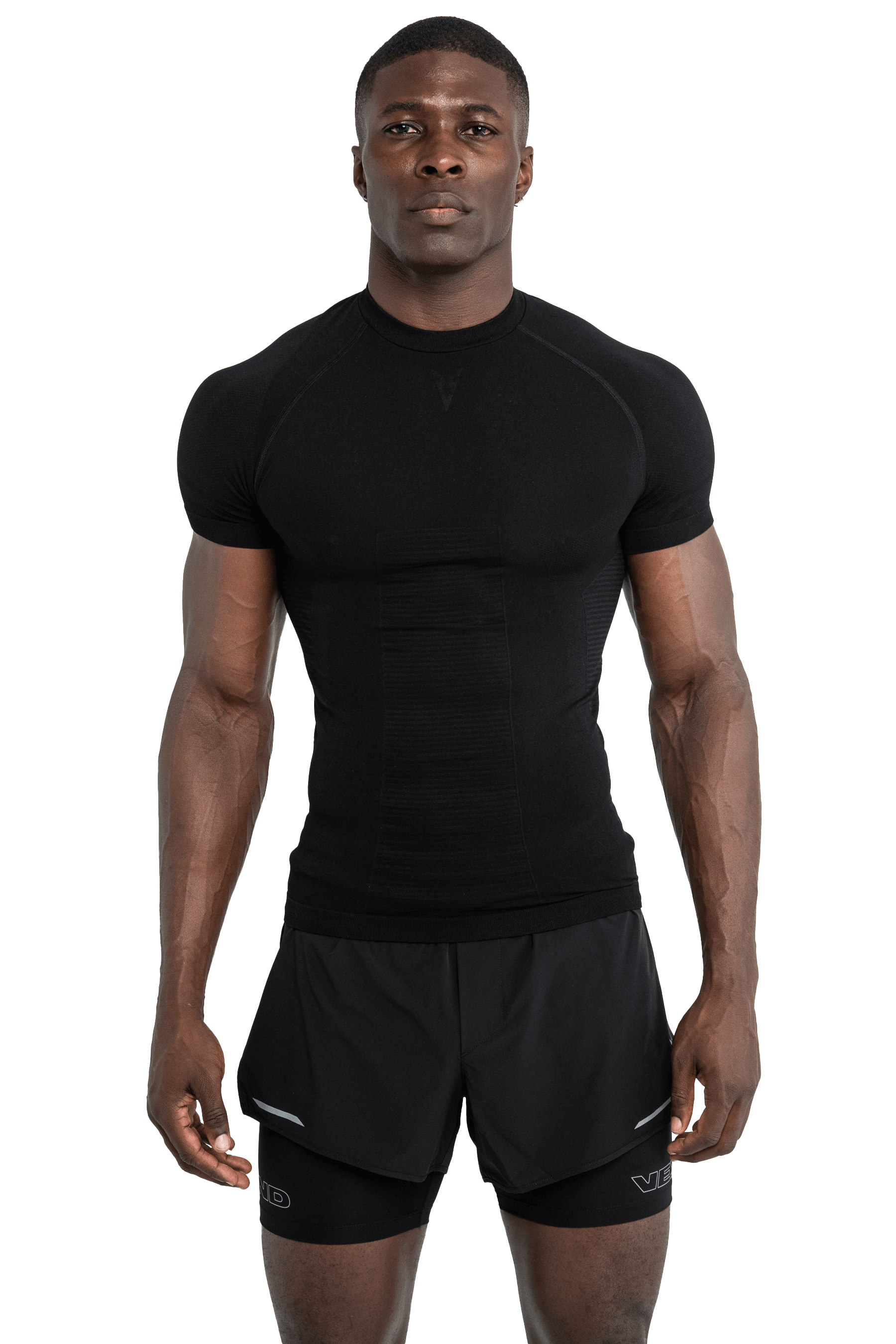 T-SHIRT SEAMLESS - Black