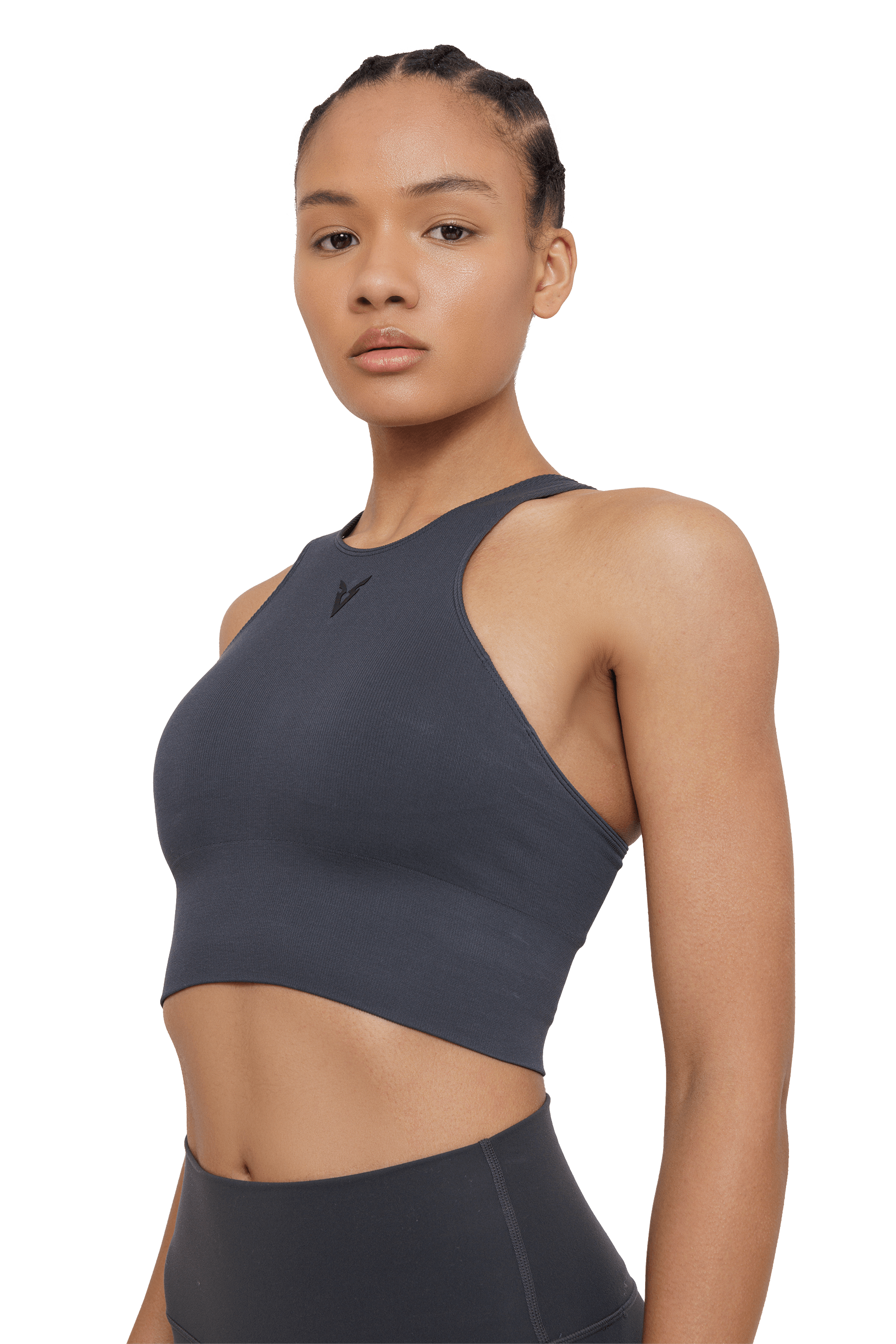 SPORTS BRA ULTRA LONG SEAMLESS - GRAY