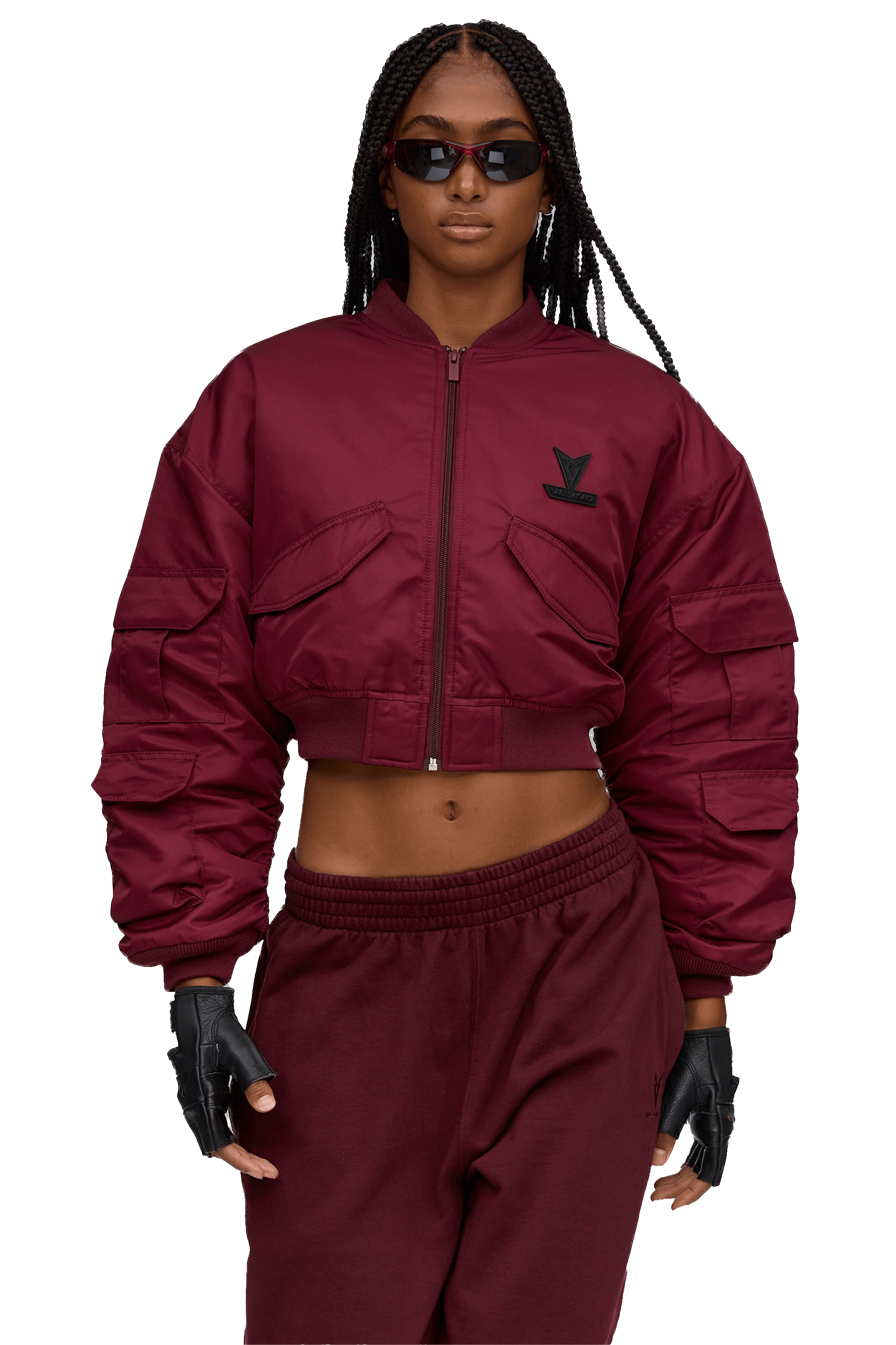 ★OY★BACK POCKET DOUBLE ZIP BOMBER-BURGUNDY★正規品/送料込 ☆OY☆BACK POCKET DOUBLE ZIP BOMBER-BURGUNDY☆正規品/送料込