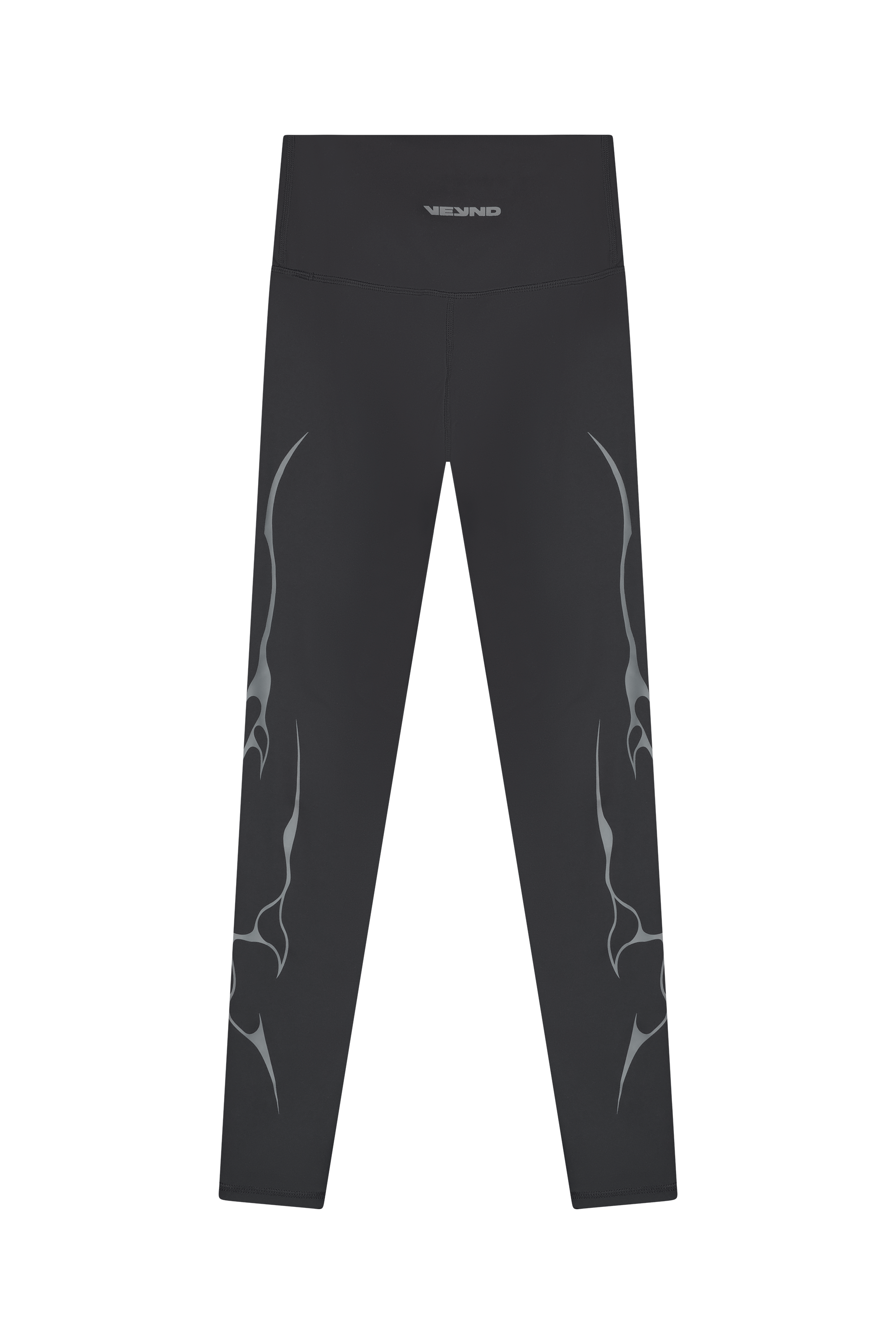 LEGGINGS GRAY VEINS GRAPHIC - GRAY