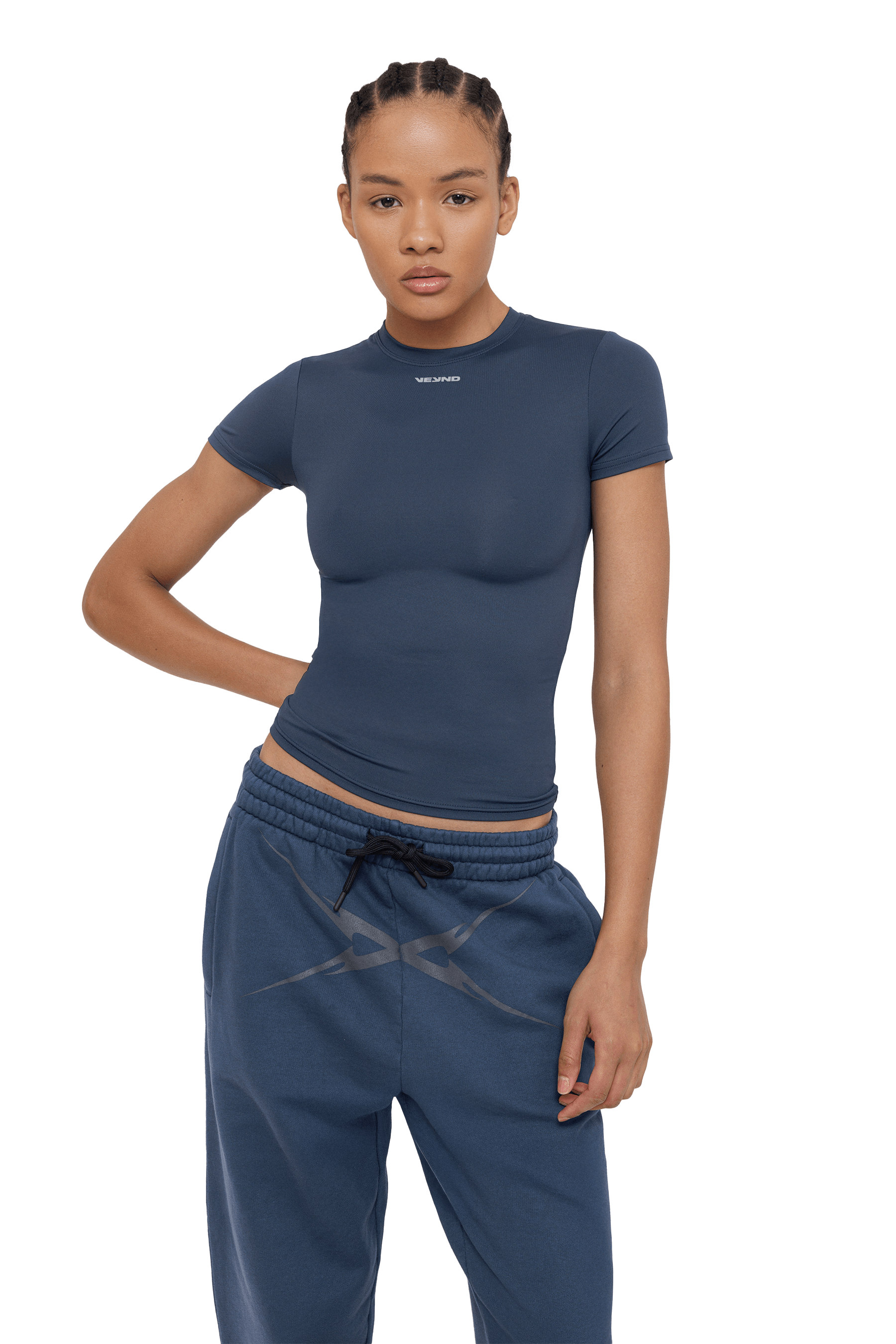 TIGHT T-SHIRT - NAVY