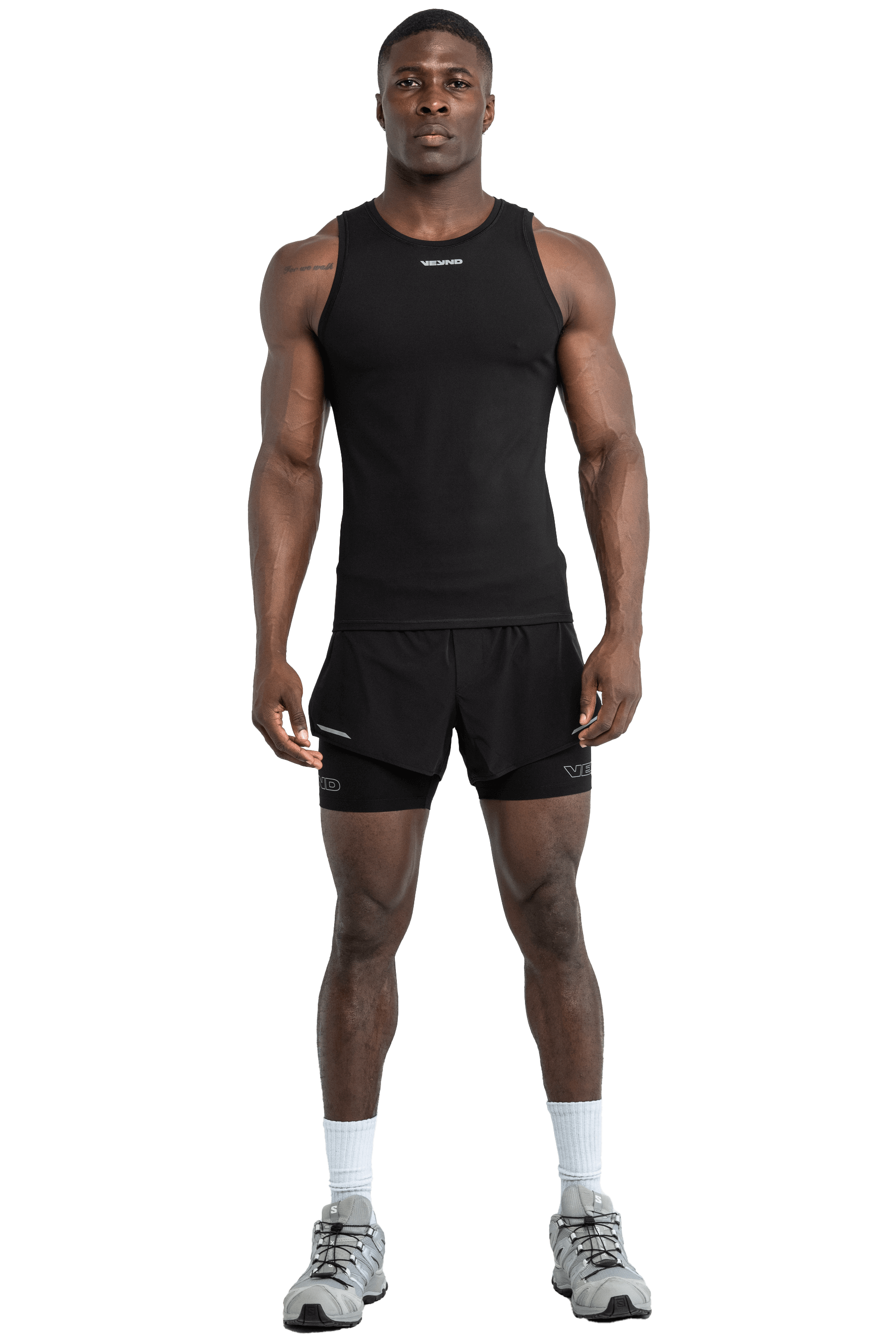 MUSCLE TANK - Black