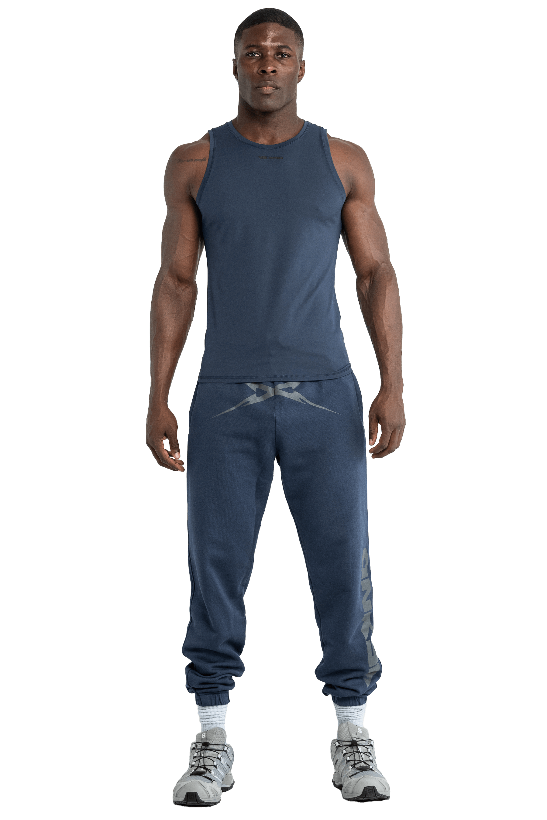 MUSCLE TANK - Navy