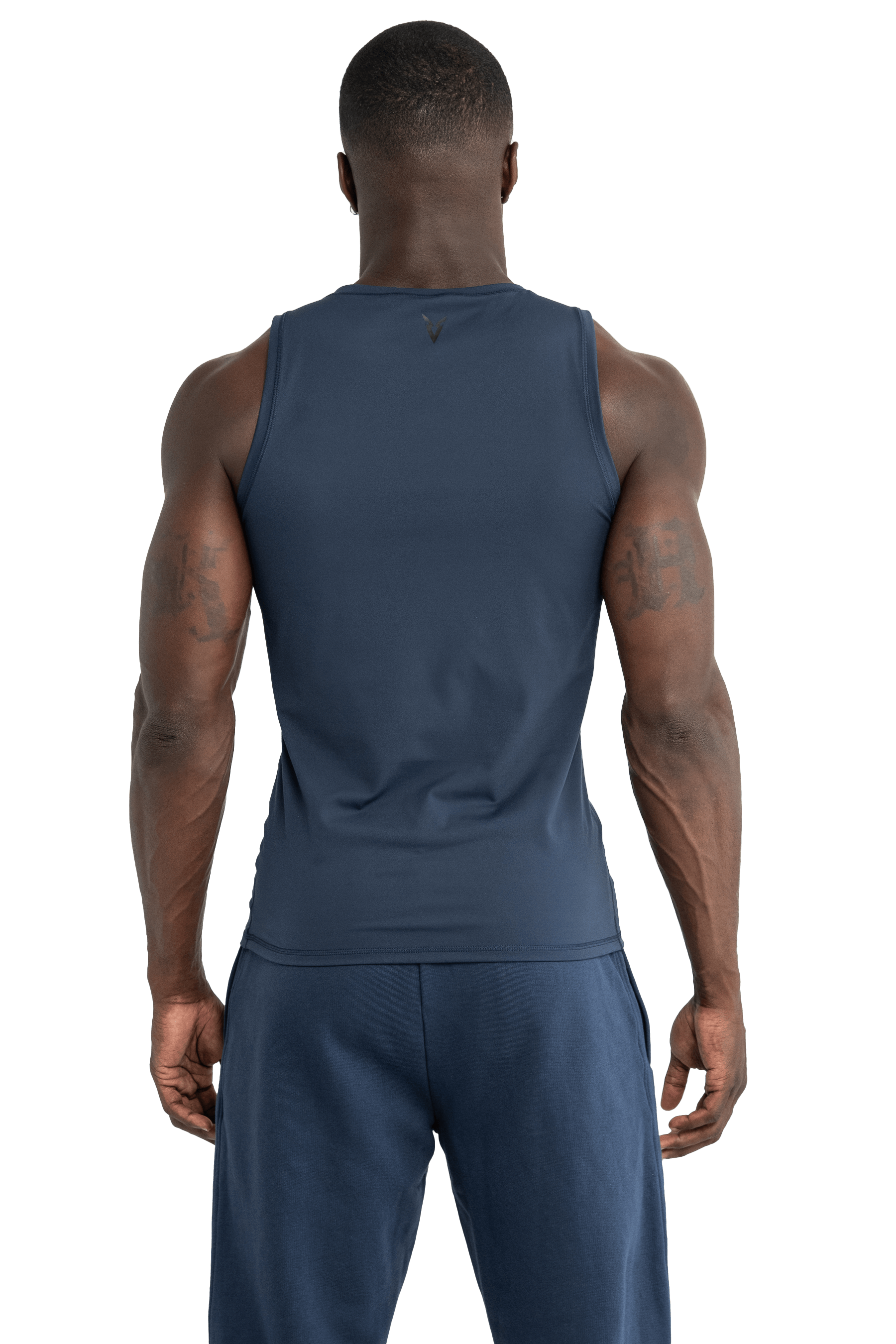 MUSCLE TANK - Navy