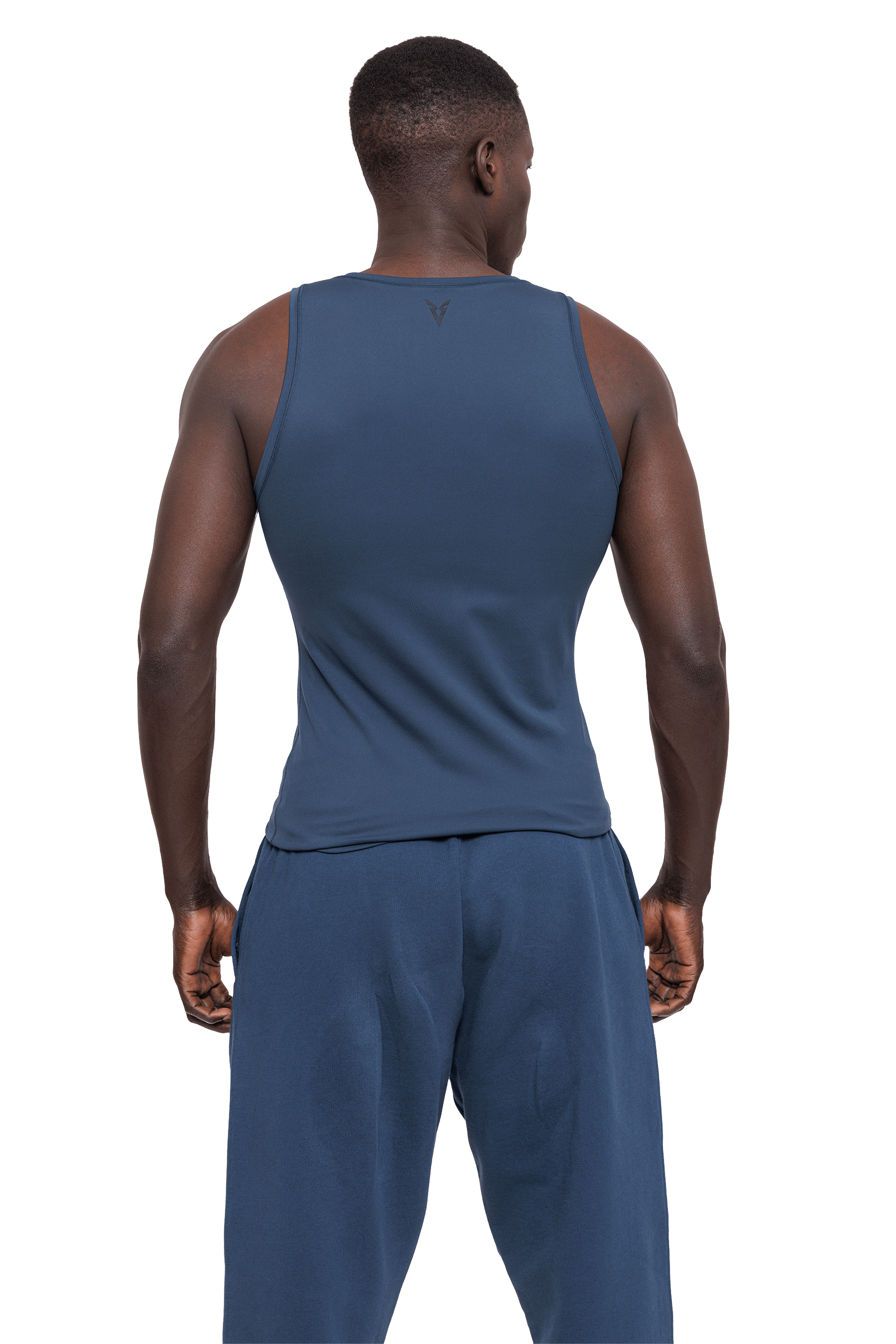 MUSCLE TANK - Navy