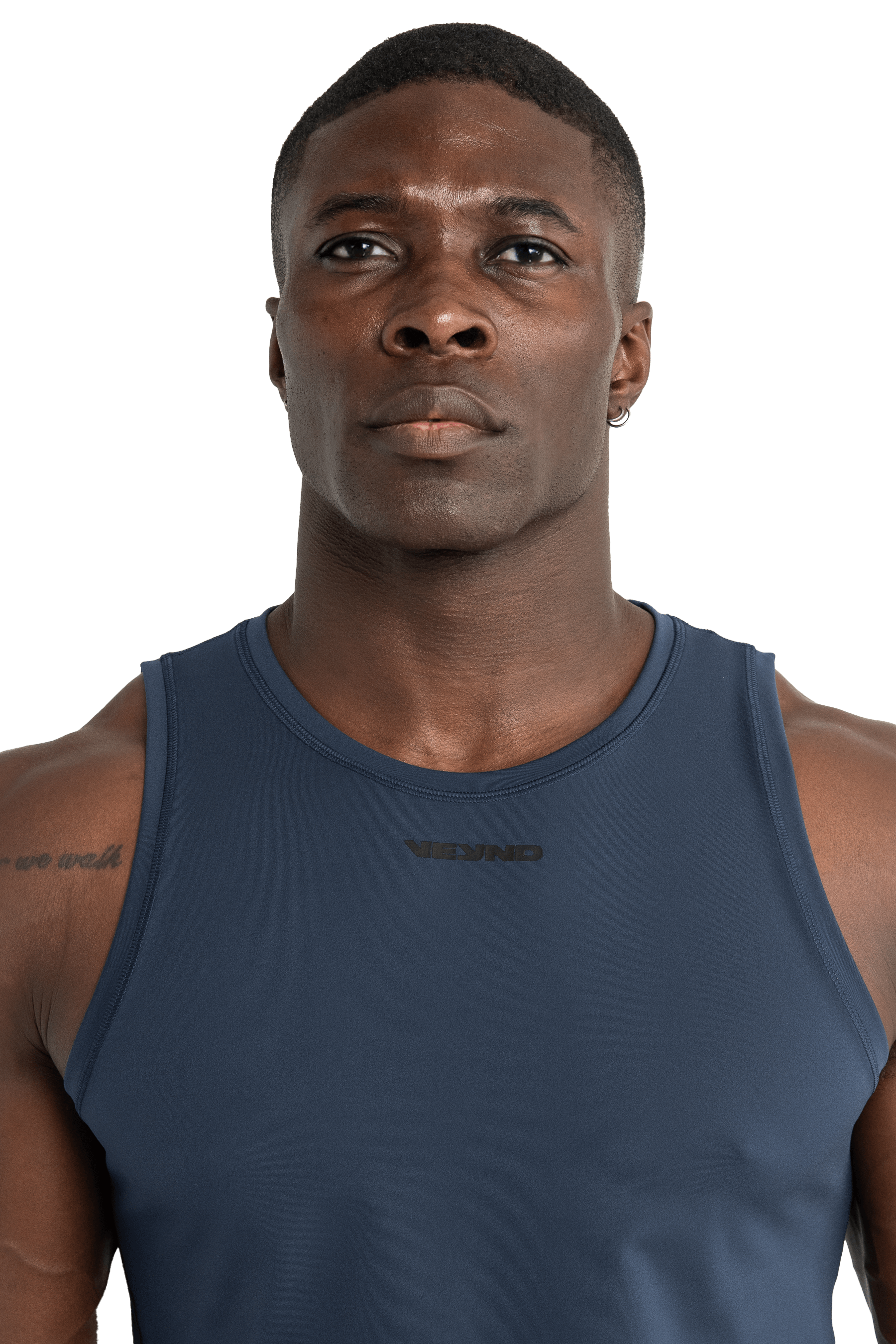 MUSCLE TANK - Navy