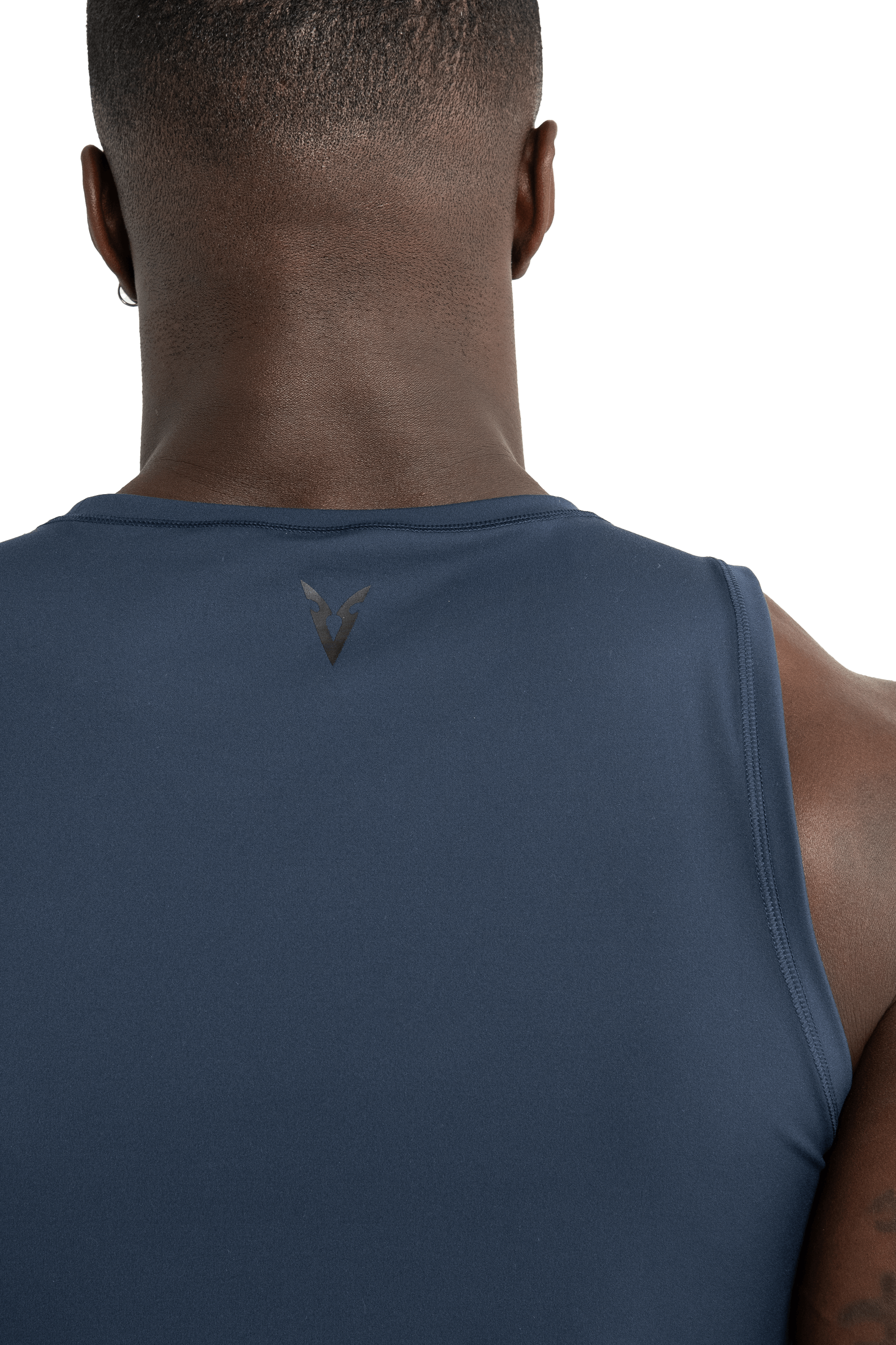 MUSCLE TANK - Navy