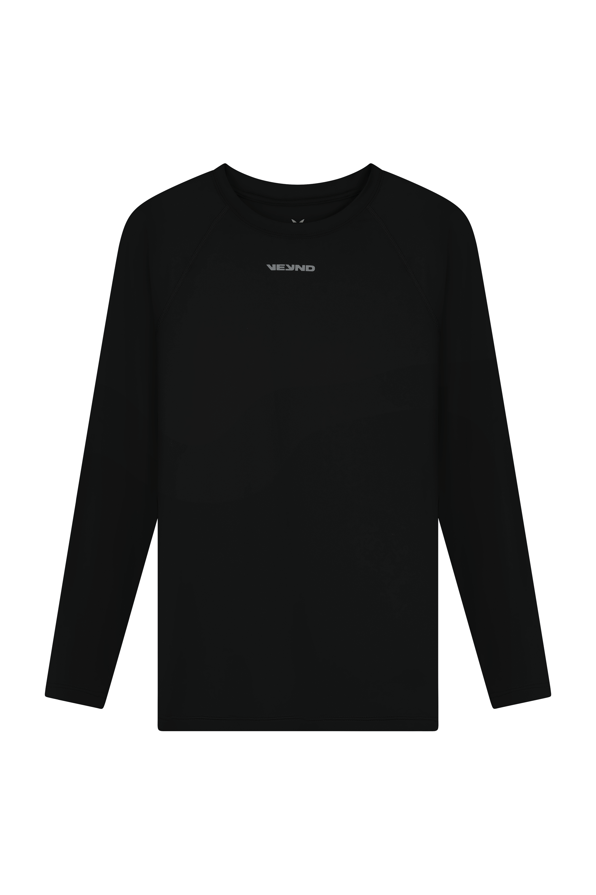 MUSCLE LONG SLEEVE T-SHIRT - BLACK