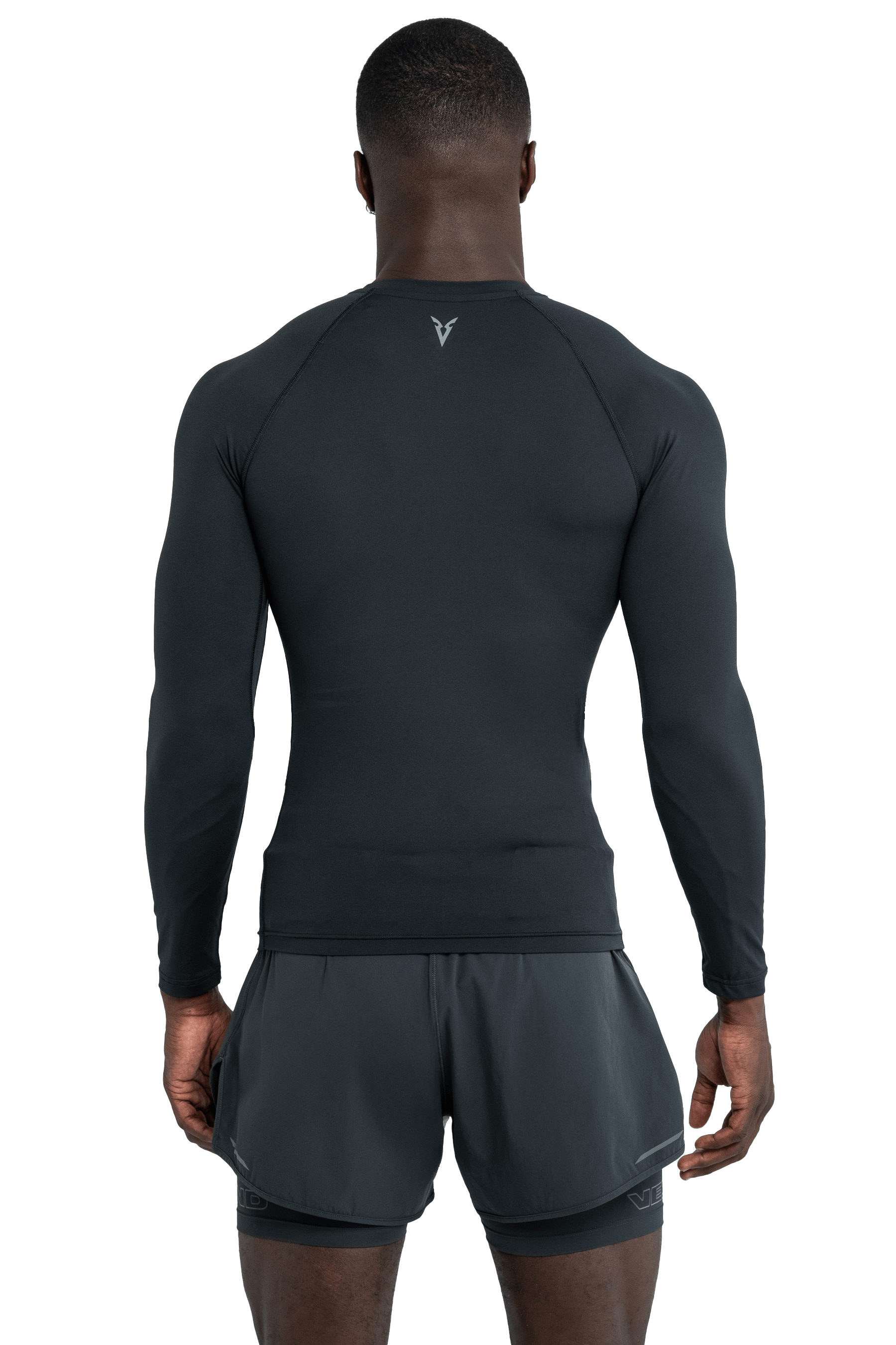 MUSCLE LONG SLEEVE T-SHIRT - GRAY