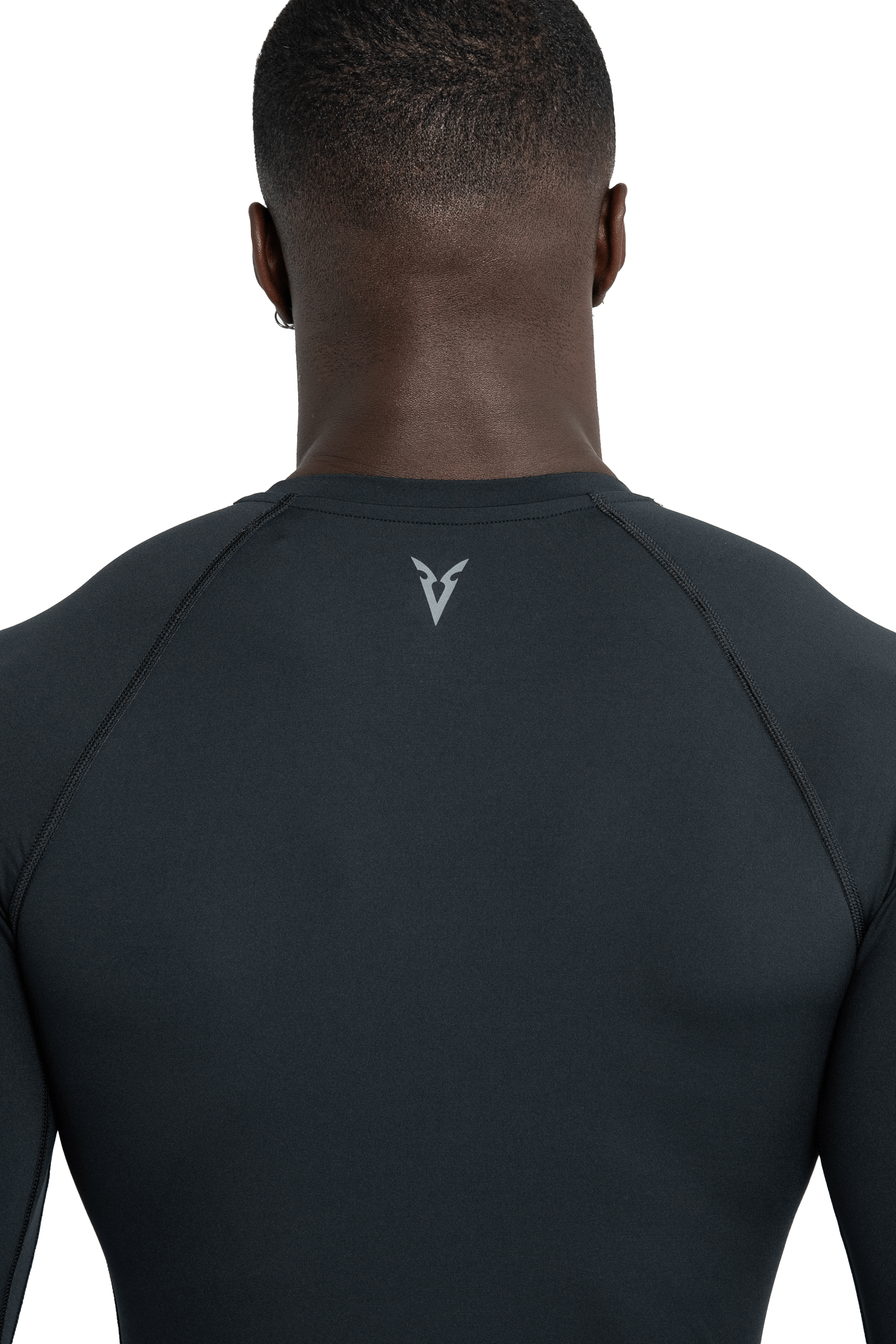 MUSCLE LONG SLEEVE T-SHIRT - GRAY