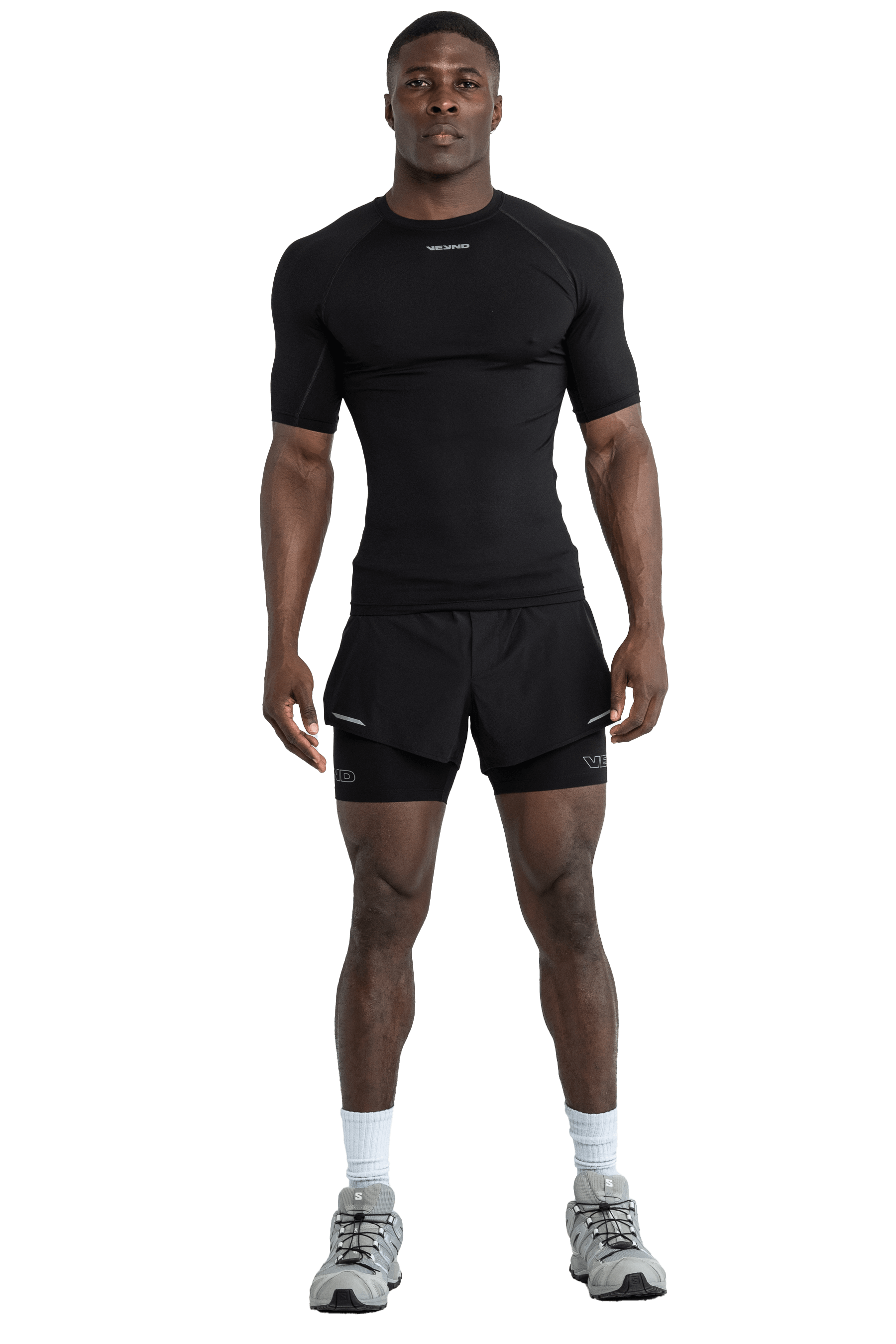 MUSCLE T-SHIRT - BLACK
