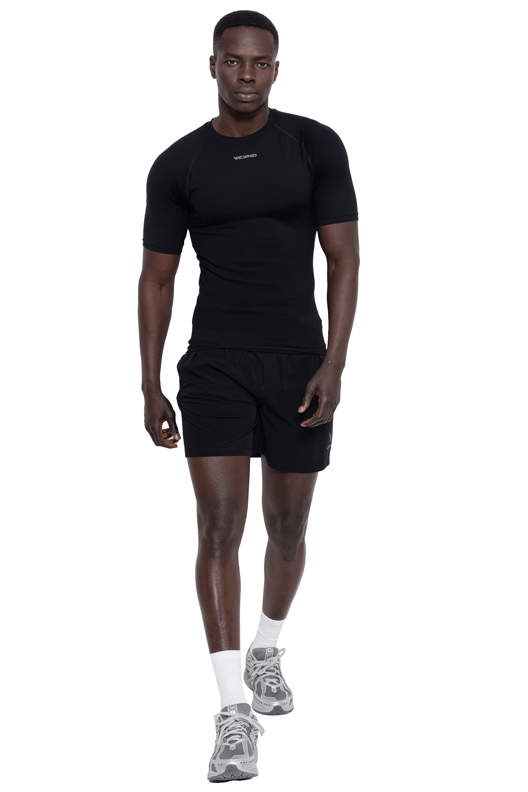 MUSCLE T-SHIRT - BLACK
