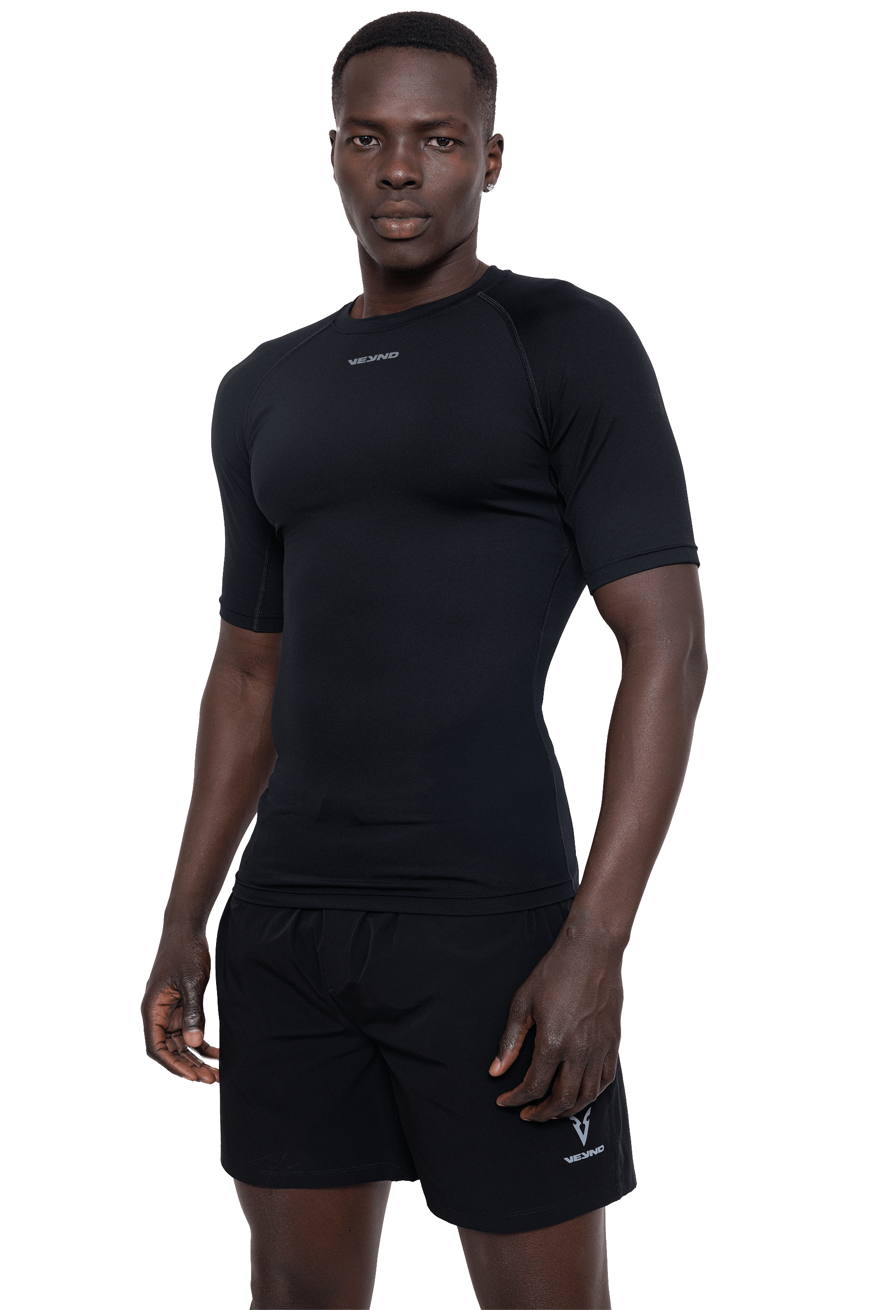 MUSCLE T-SHIRT - BLACK