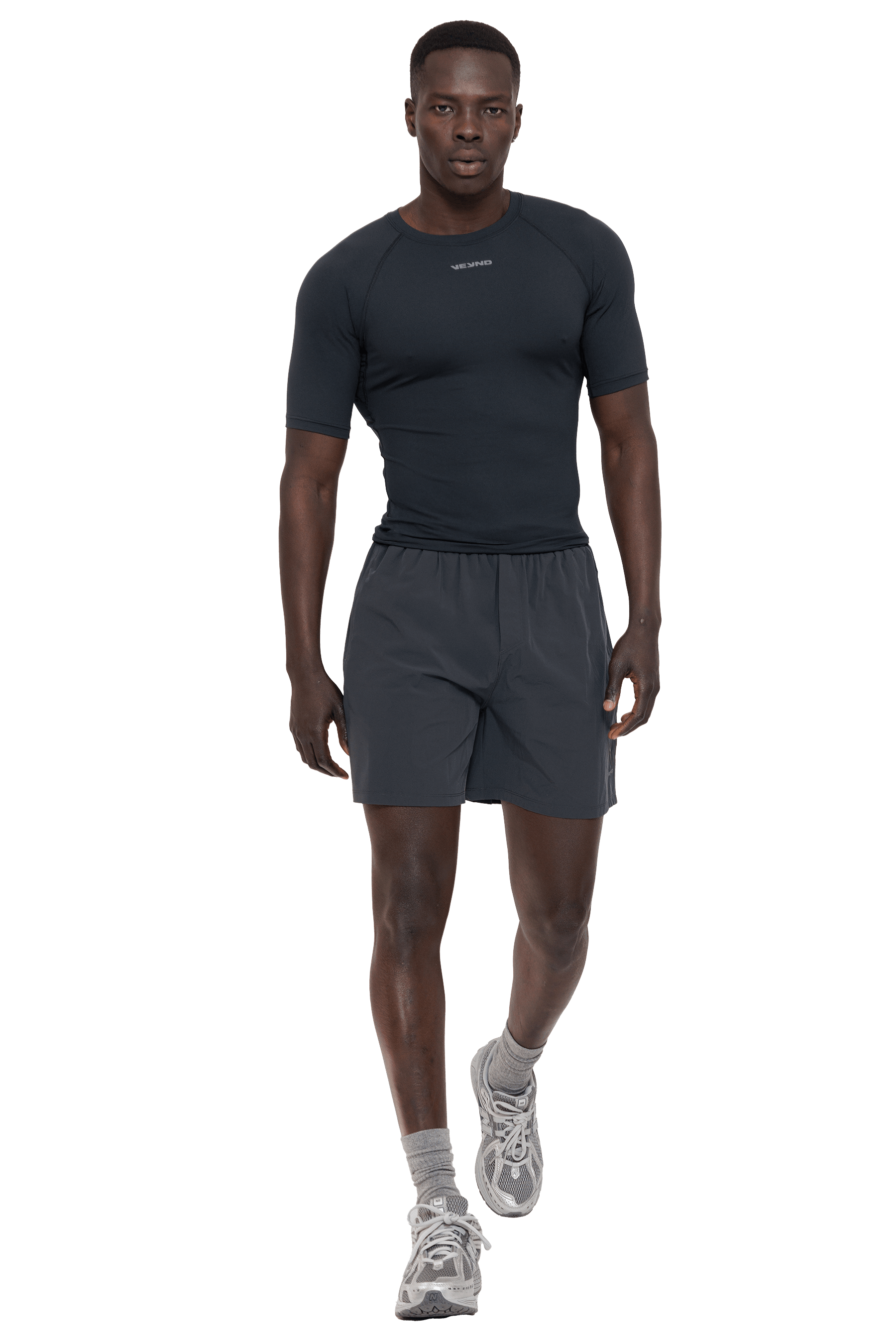 MUSCLE T-SHIRT - GRAY