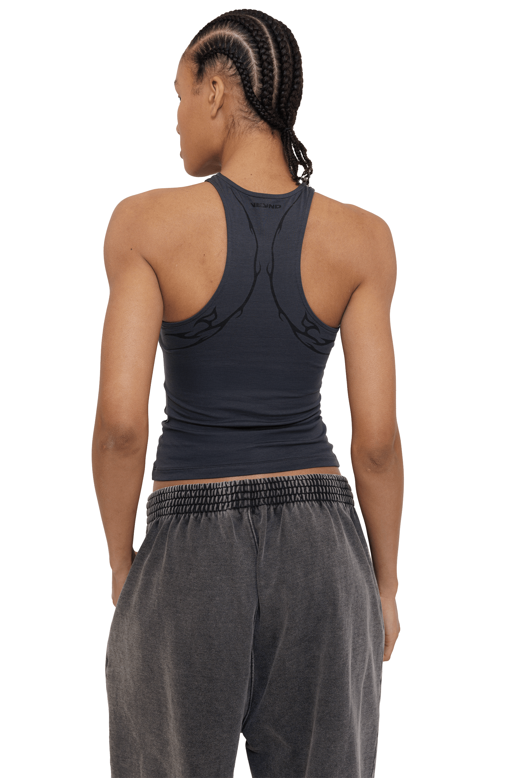 TANK VEINS GRAPHIC - GRAY