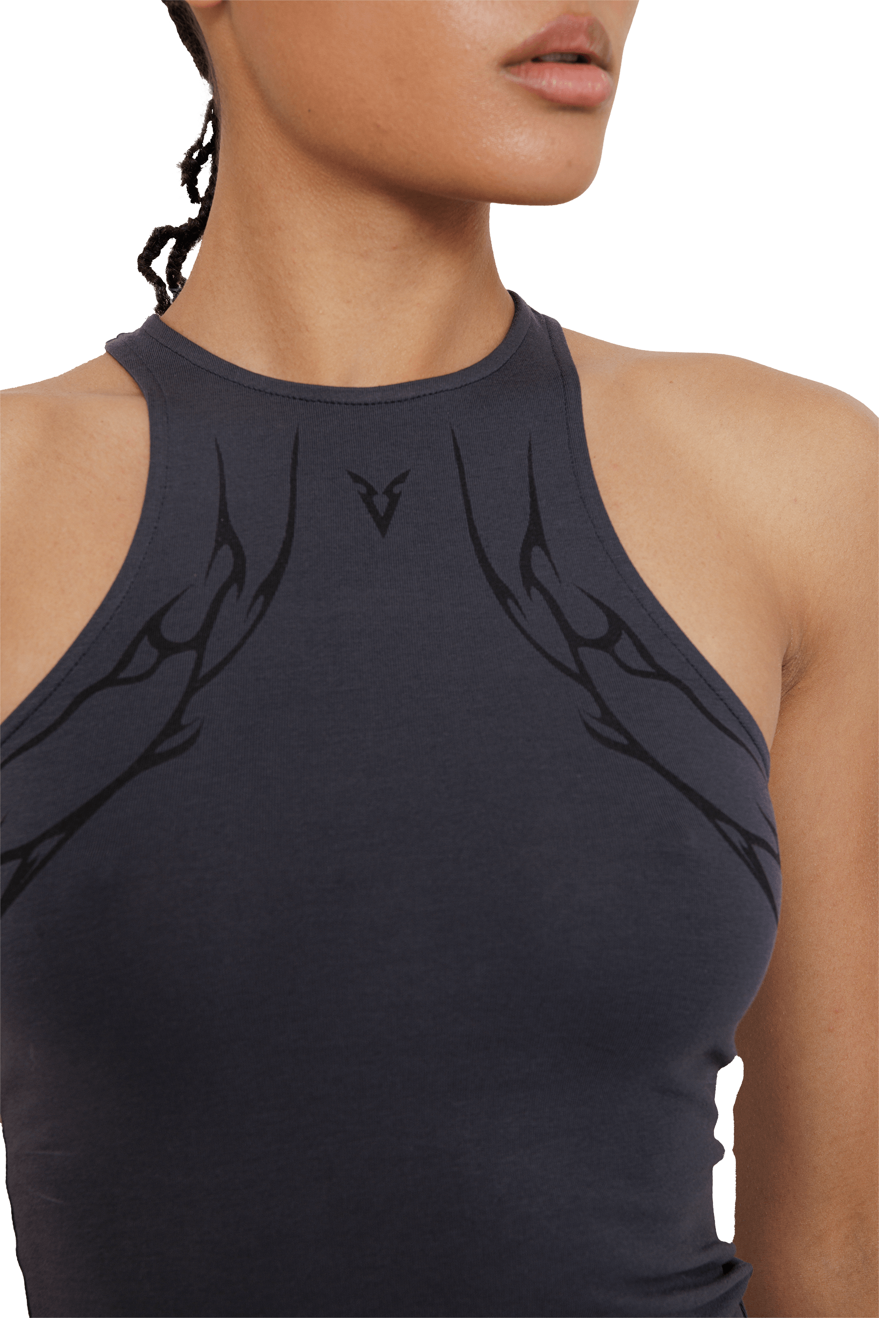 TANK VEINS GRAPHIC - GRAY