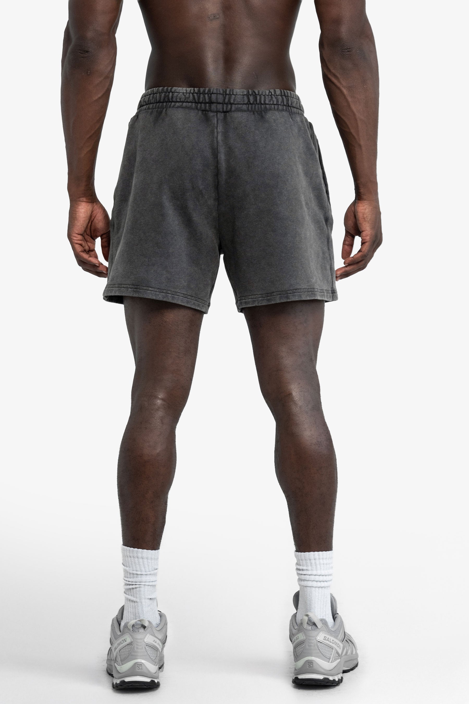 JOGGER SHORTS - STORM GRAY