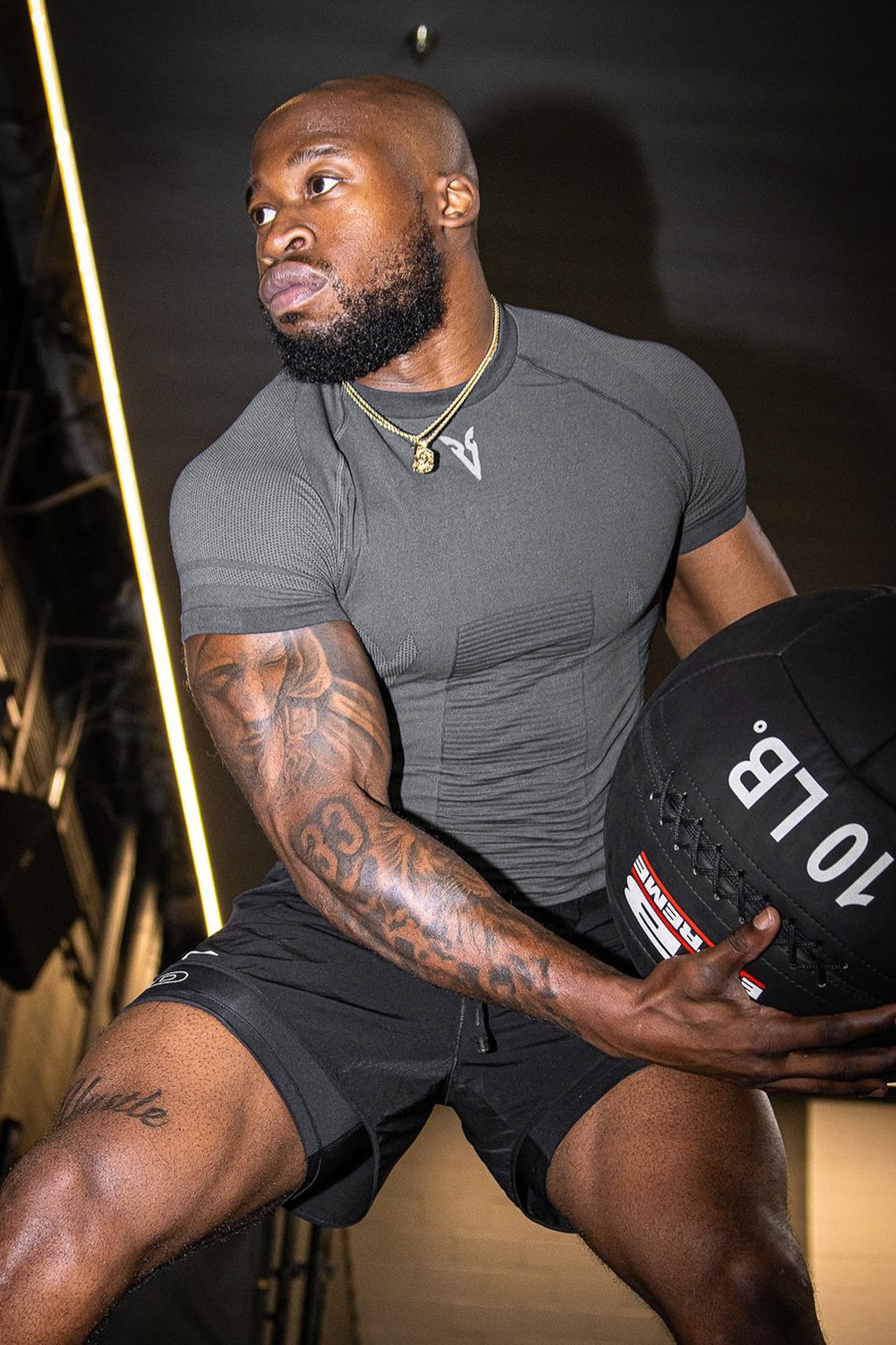 T-SHIRT SEAMLESS - Dark Gray