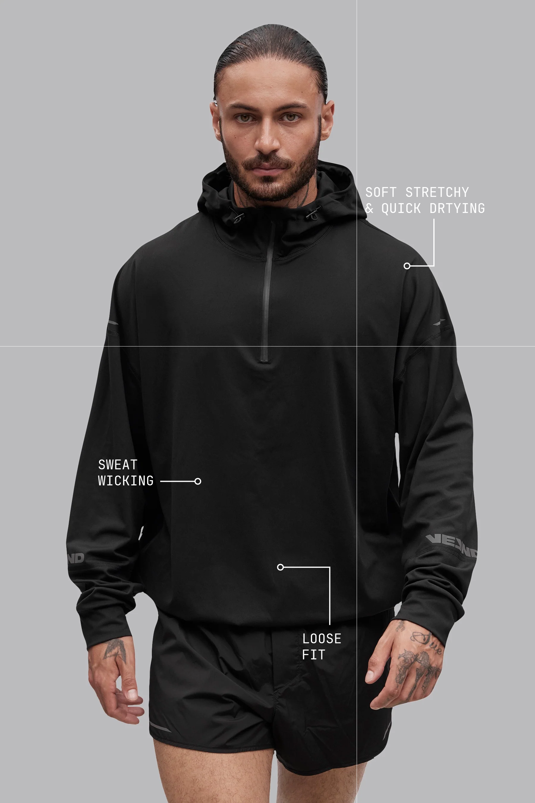 MID LAYER - Black