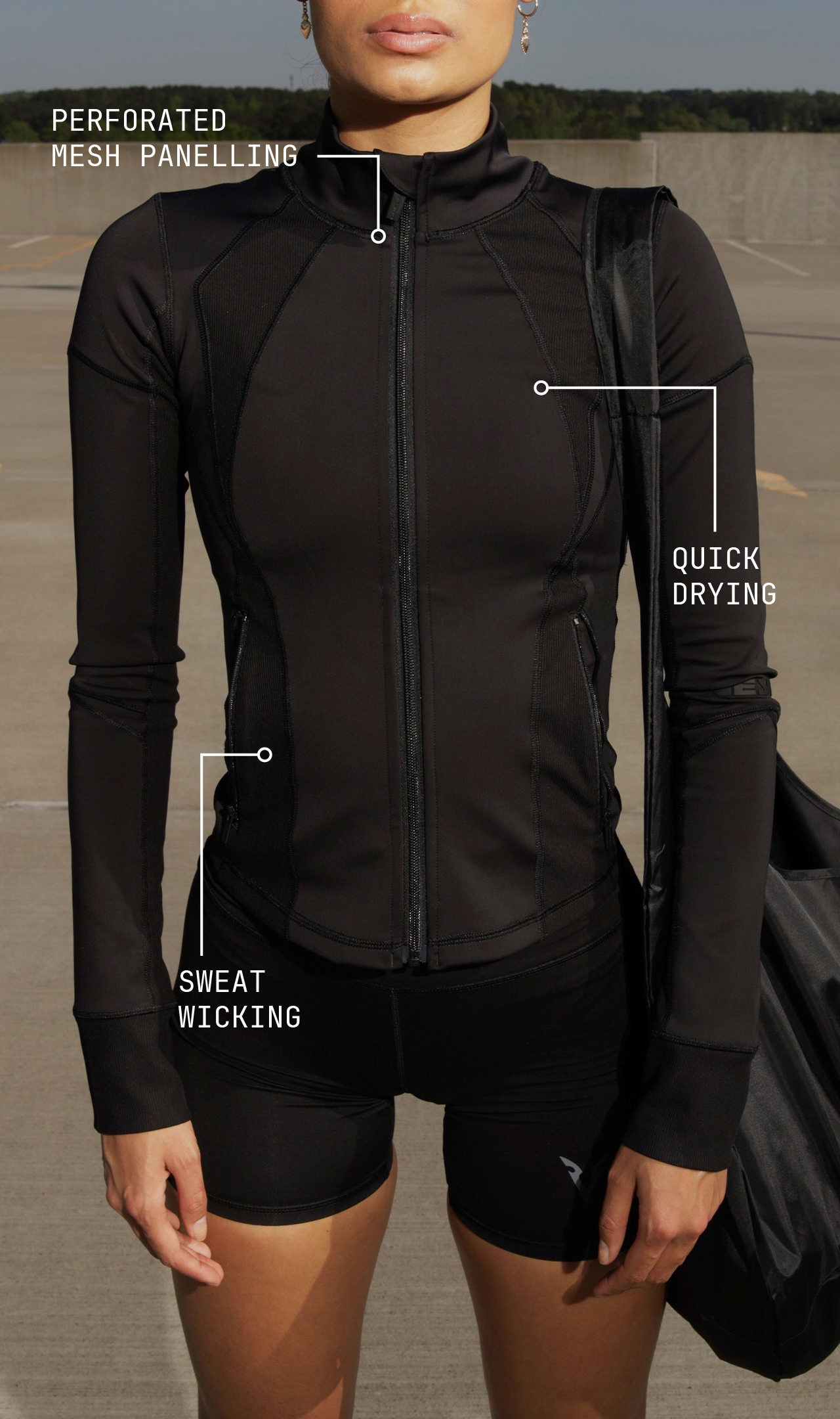 MID LAYER - Black