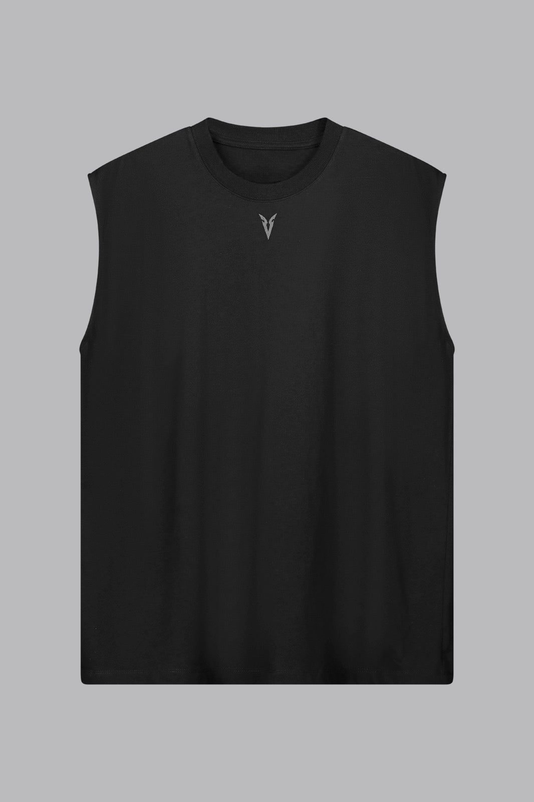 Signature Sleeveless T-Shirt - Black