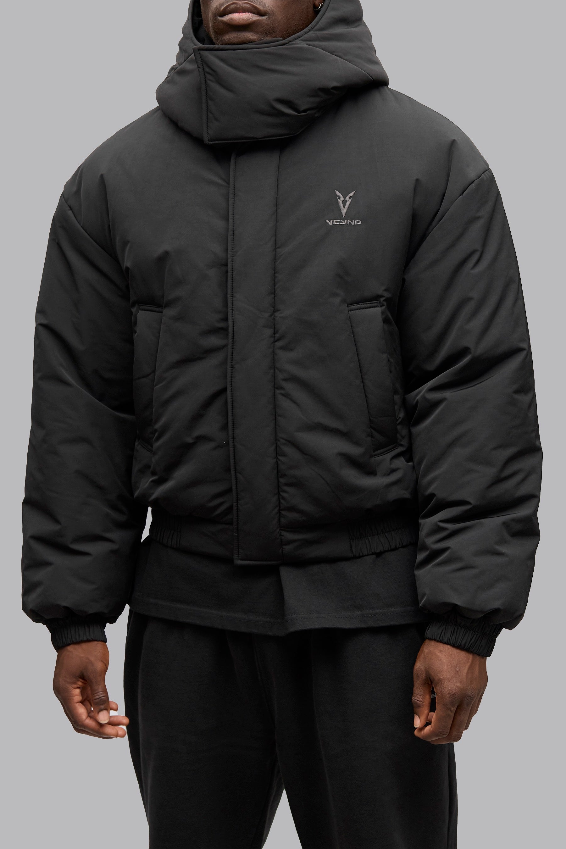 VEYND Padded Jacket Black XL XXL