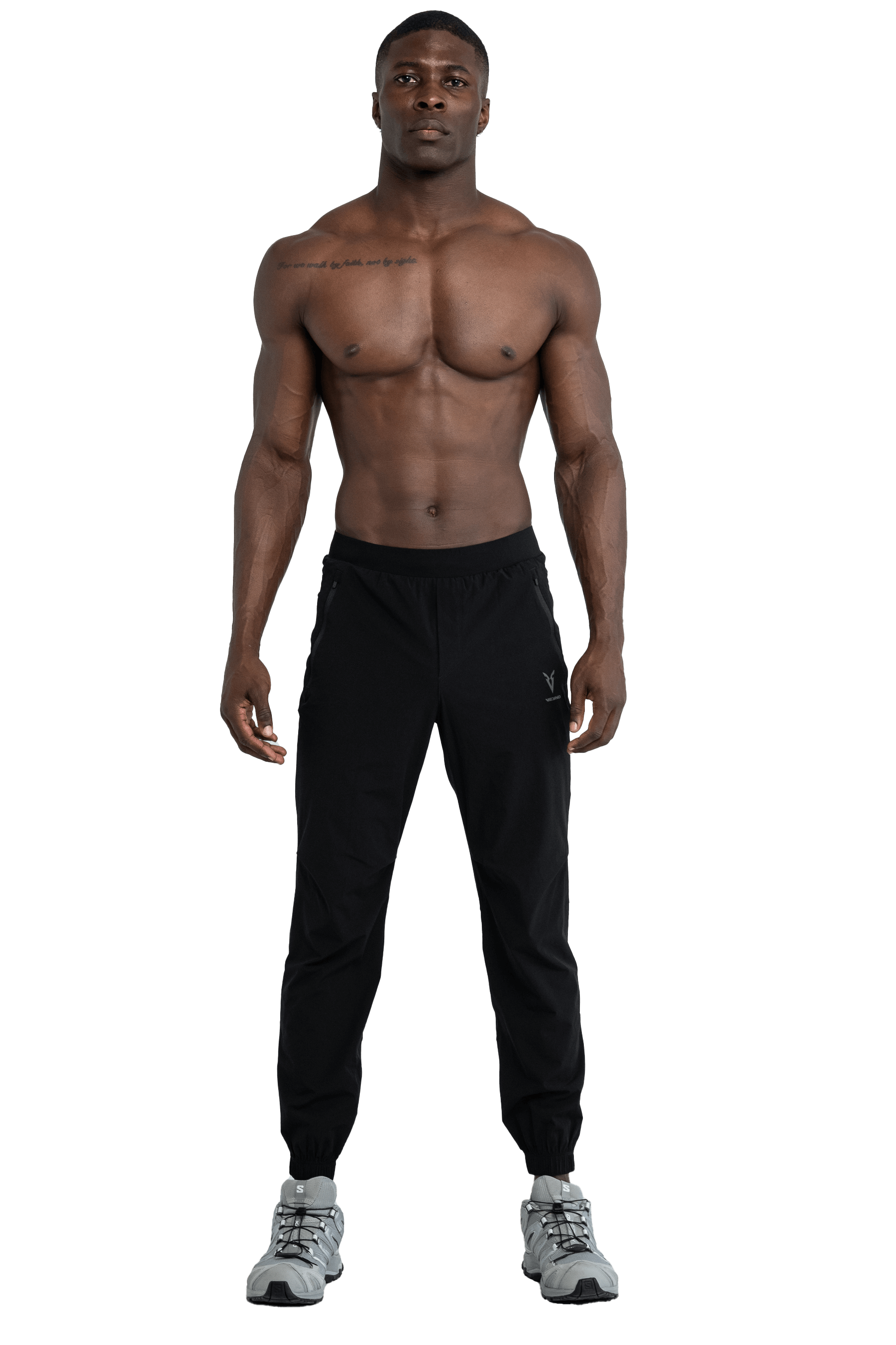 TAPERED JOGGERS - Black