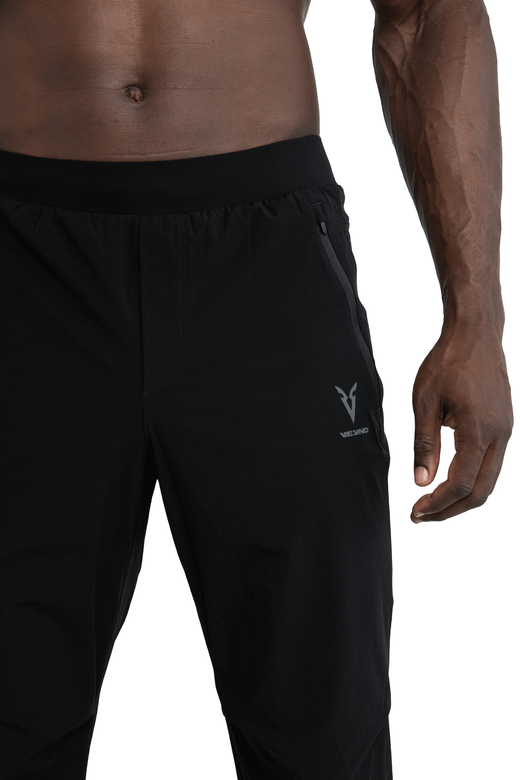 TAPERED JOGGERS - Black