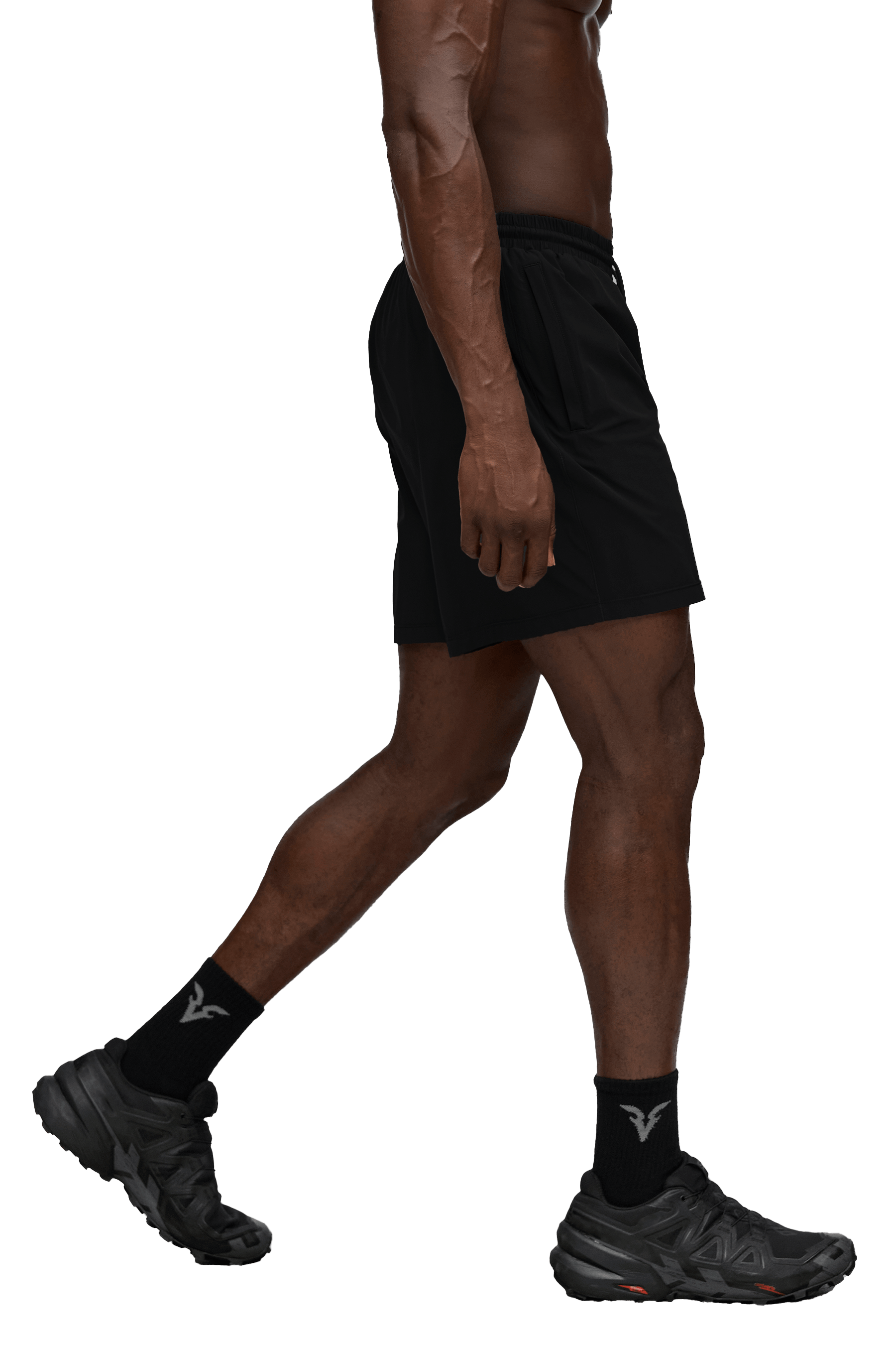 7" SHORTS - Black