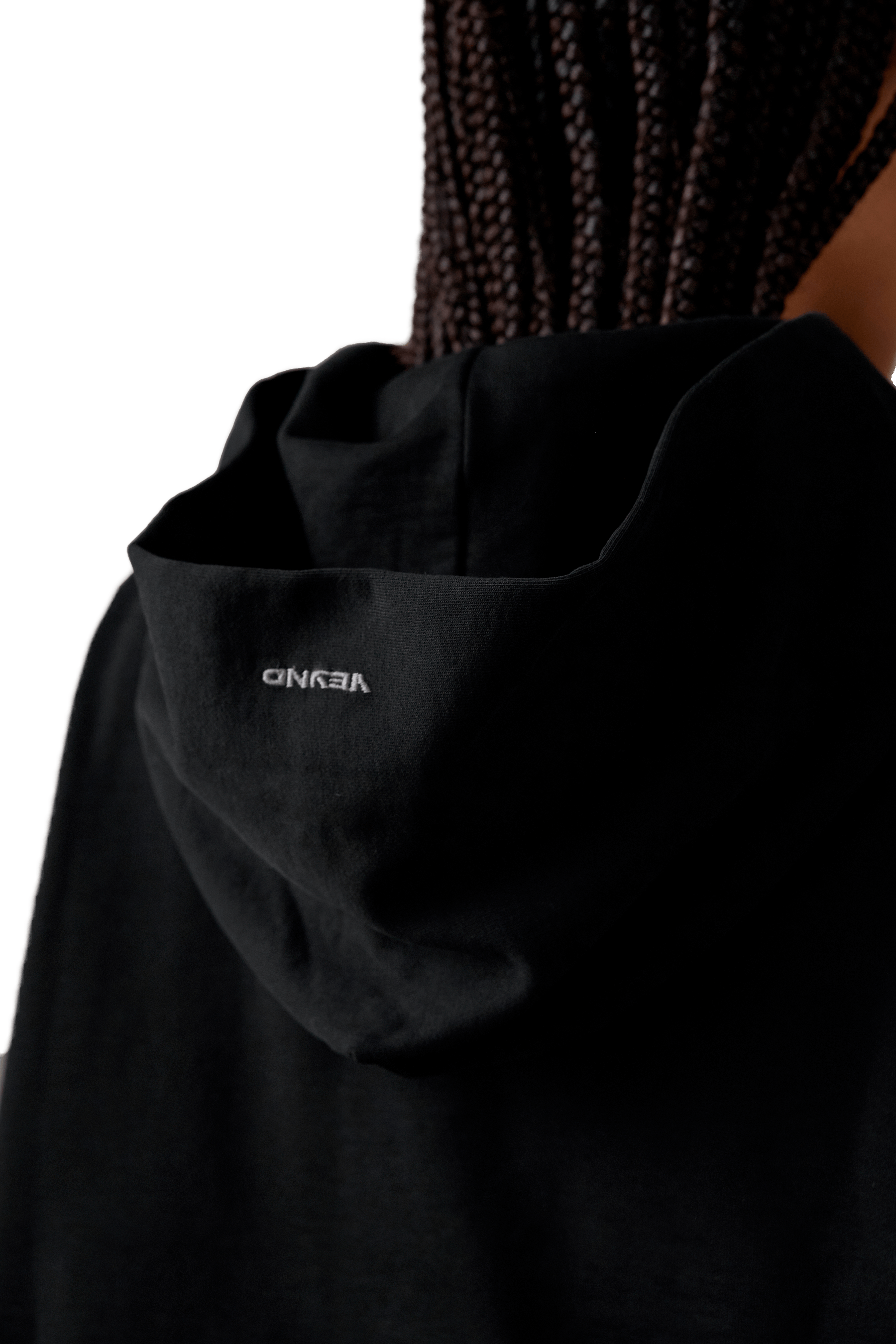 MEN'S BOXY HOODIE - Black | VEYND – Veynd