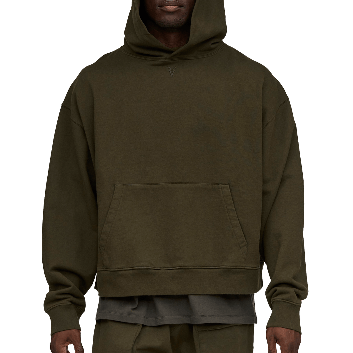 メル47185 ローディッシュLB HOODIE 5X3mm MEN'S BOXY HOODIE - Khaki | VEYND