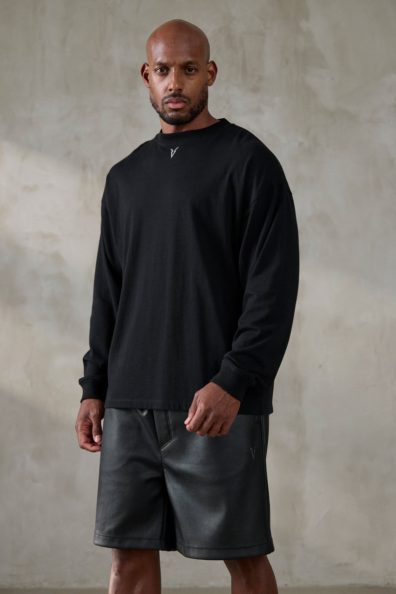 V_LYFE220 LONG SLEEVE T-SHIRT - Black