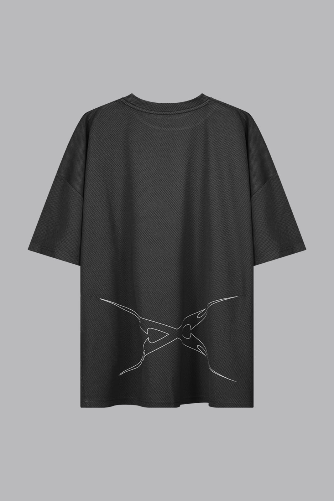 Technical Graphic T-Shirt - Black