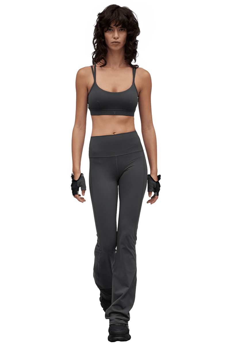 SPORTS BRA STRAPPY - Dark Gray