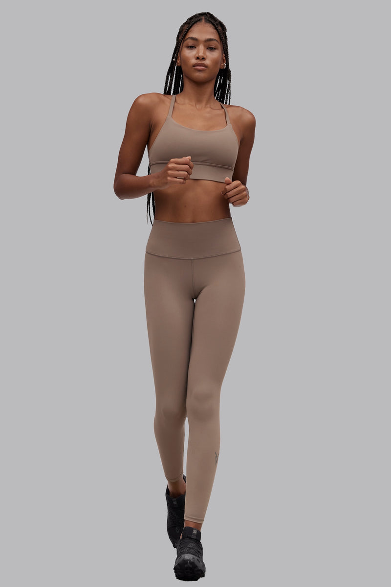 SPORTS BRA LONGLINE - Tan