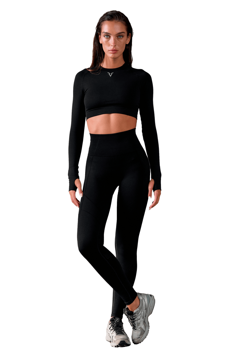 LEGGINGS SEAMLESS - Black