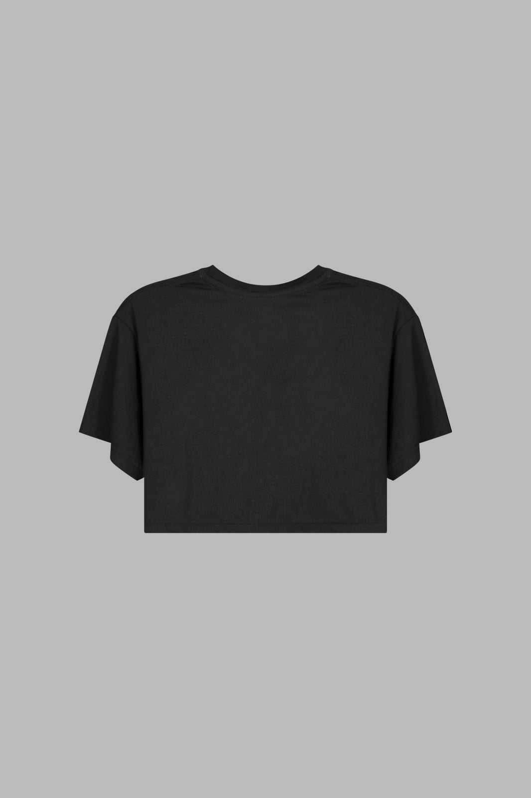 Signature Cropped T-shirt - Black