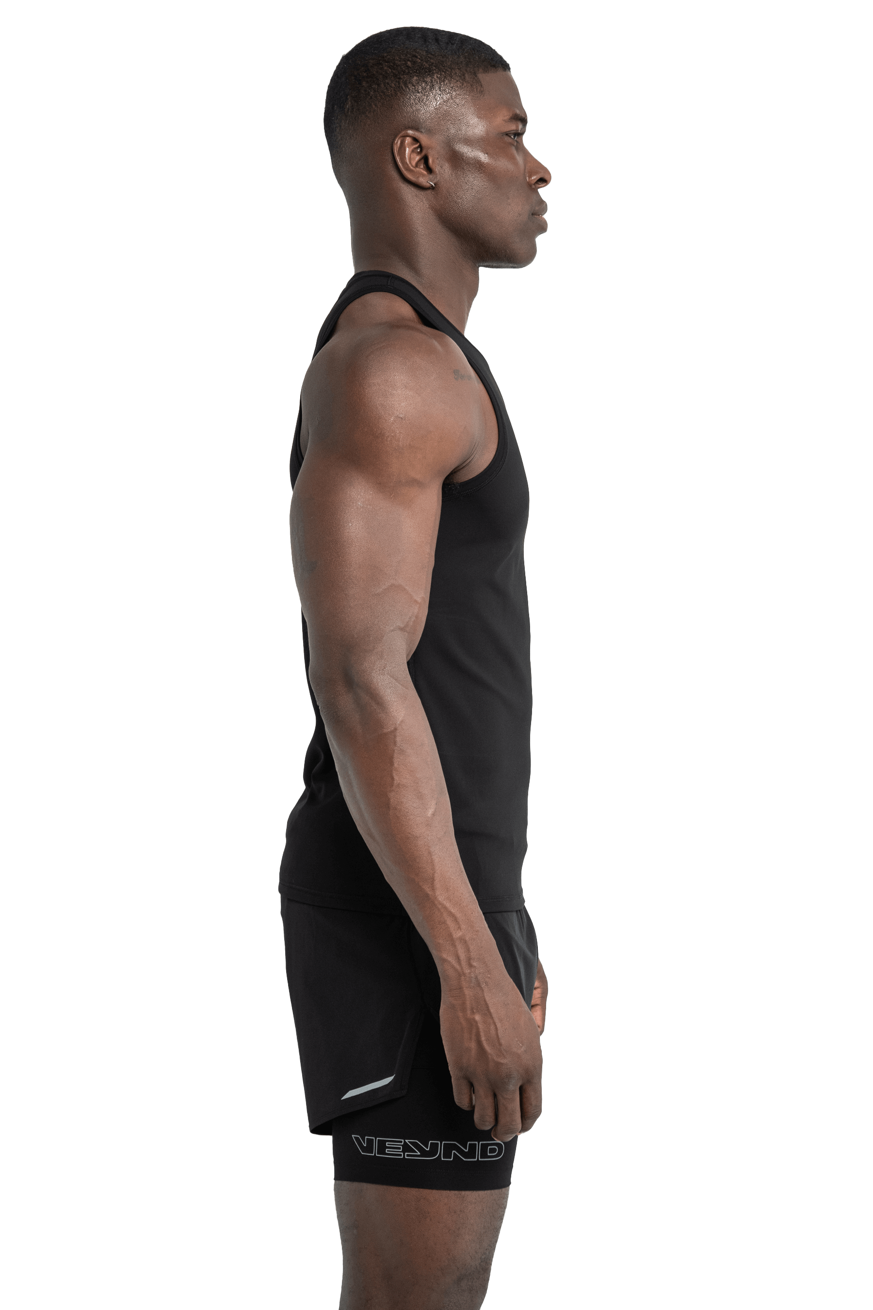 MUSCLE TANK - Black