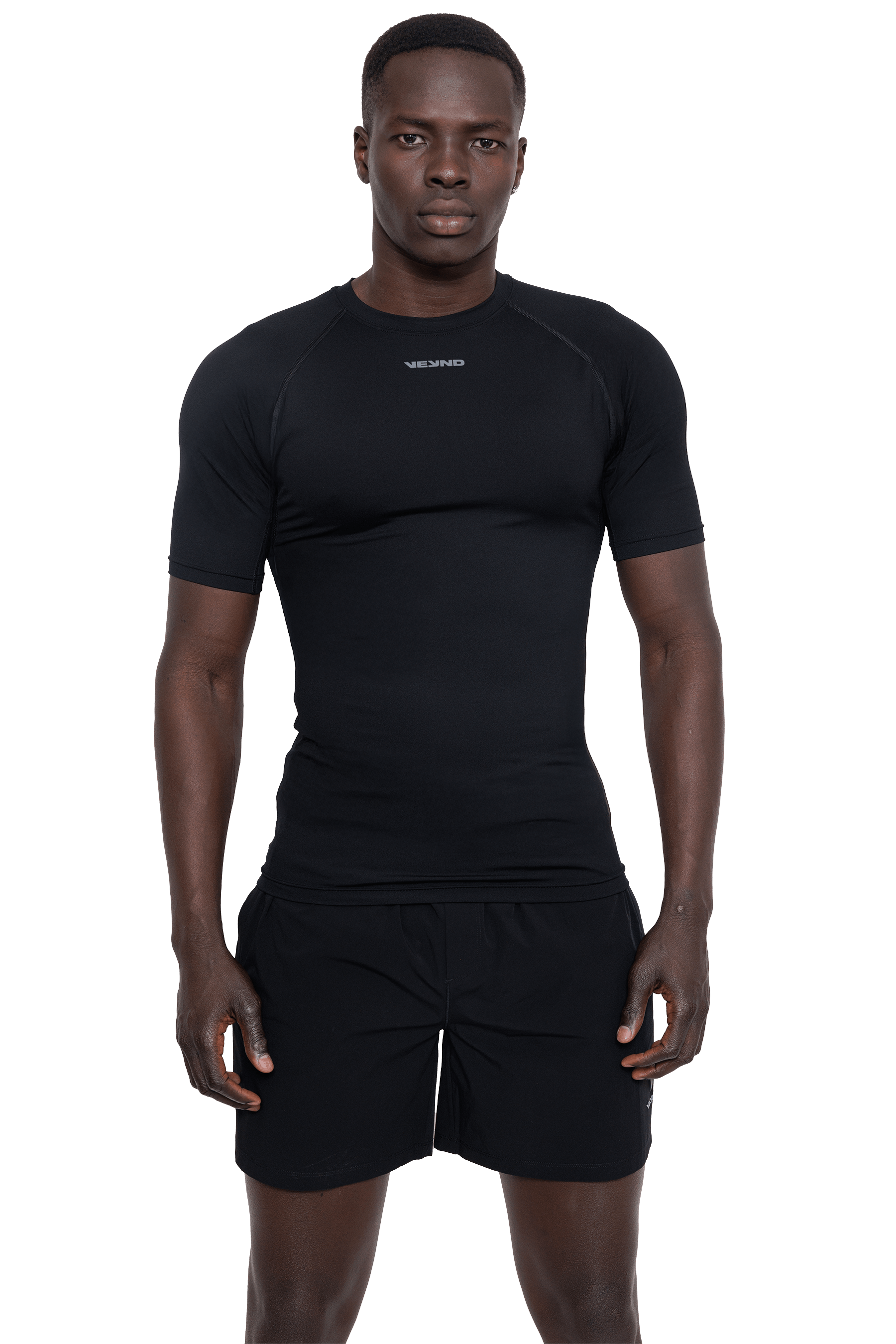 MUSCLE T-SHIRT - BLACK