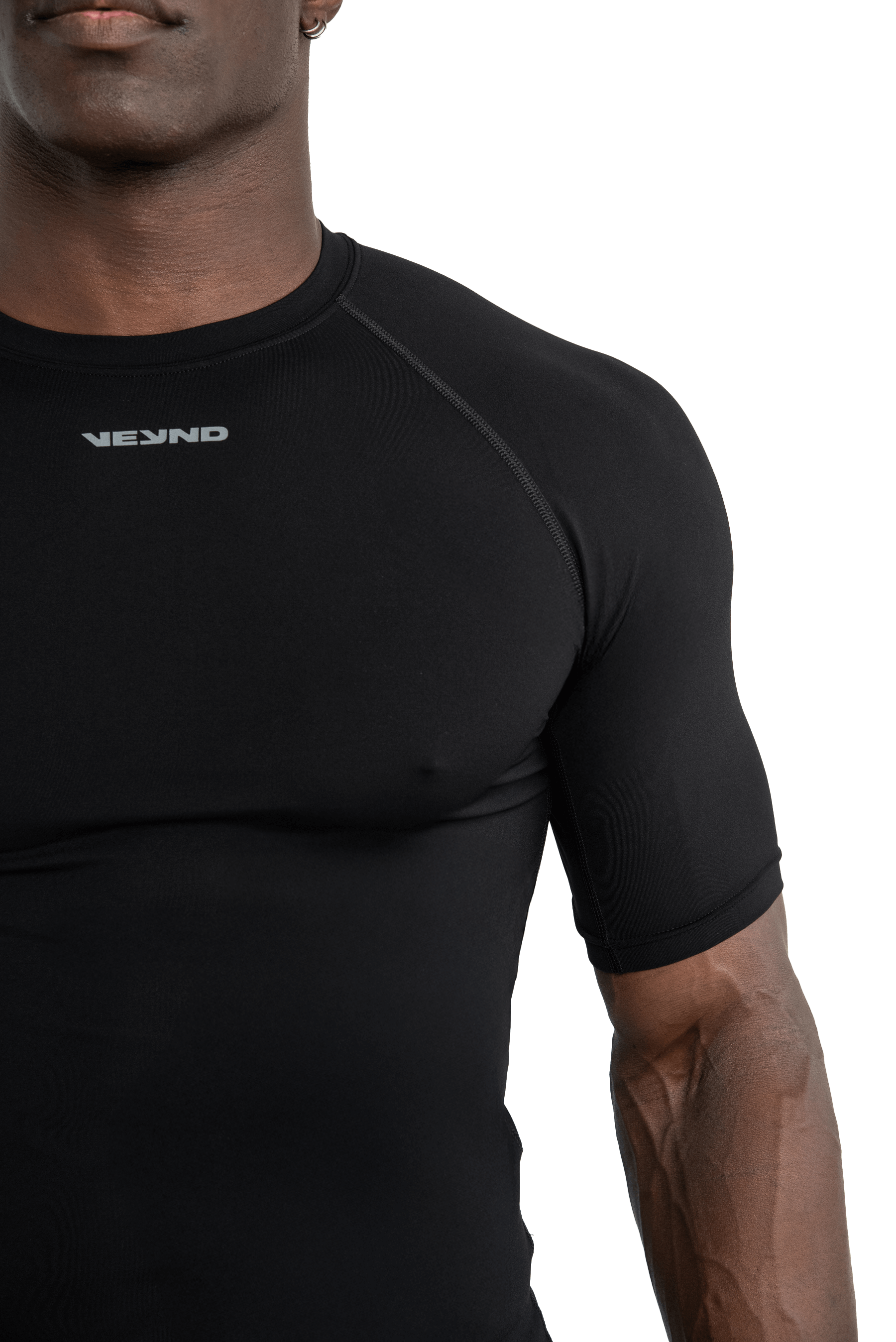 MUSCLE T-SHIRT - BLACK