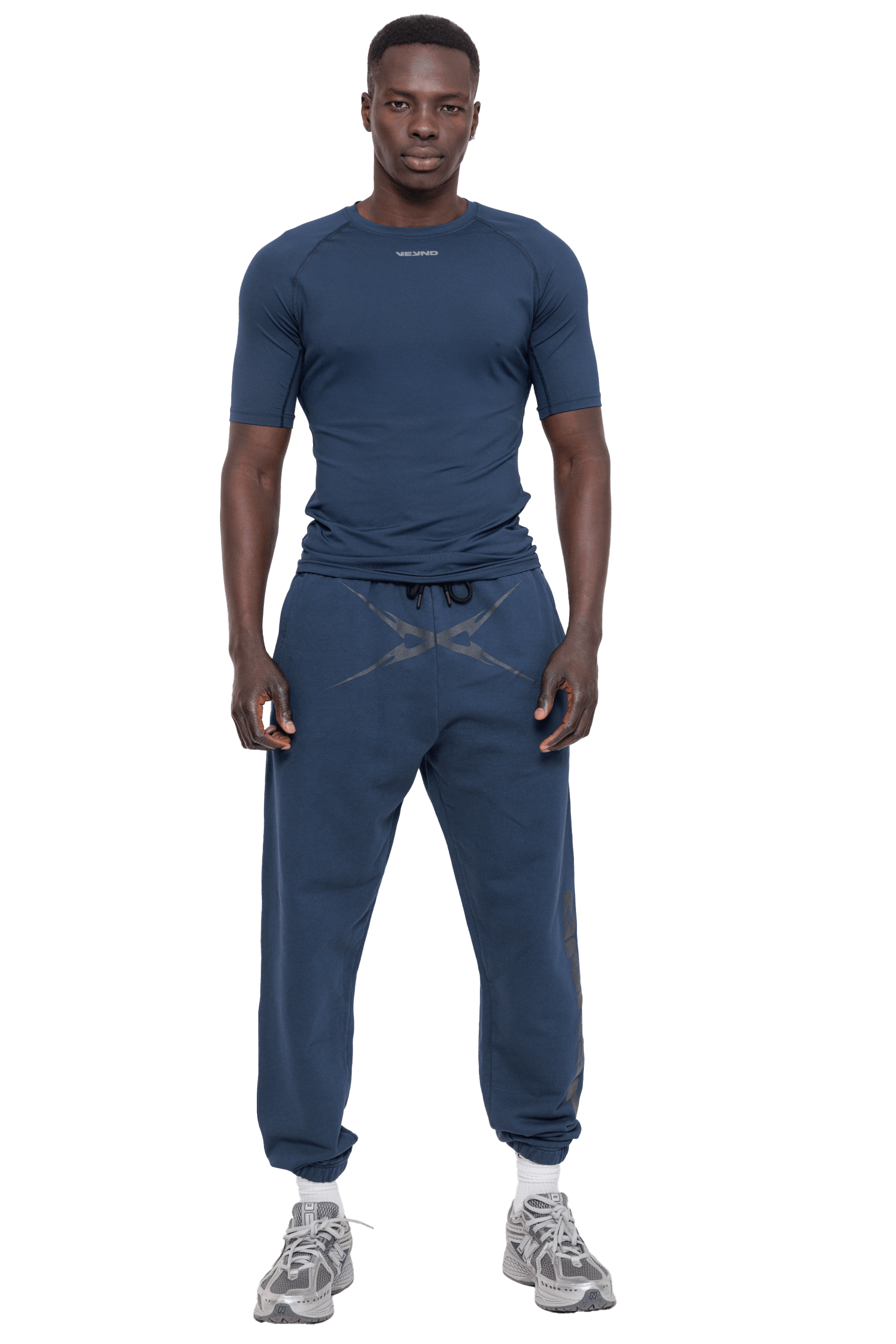 MUSCLE T-SHIRT - NAVY