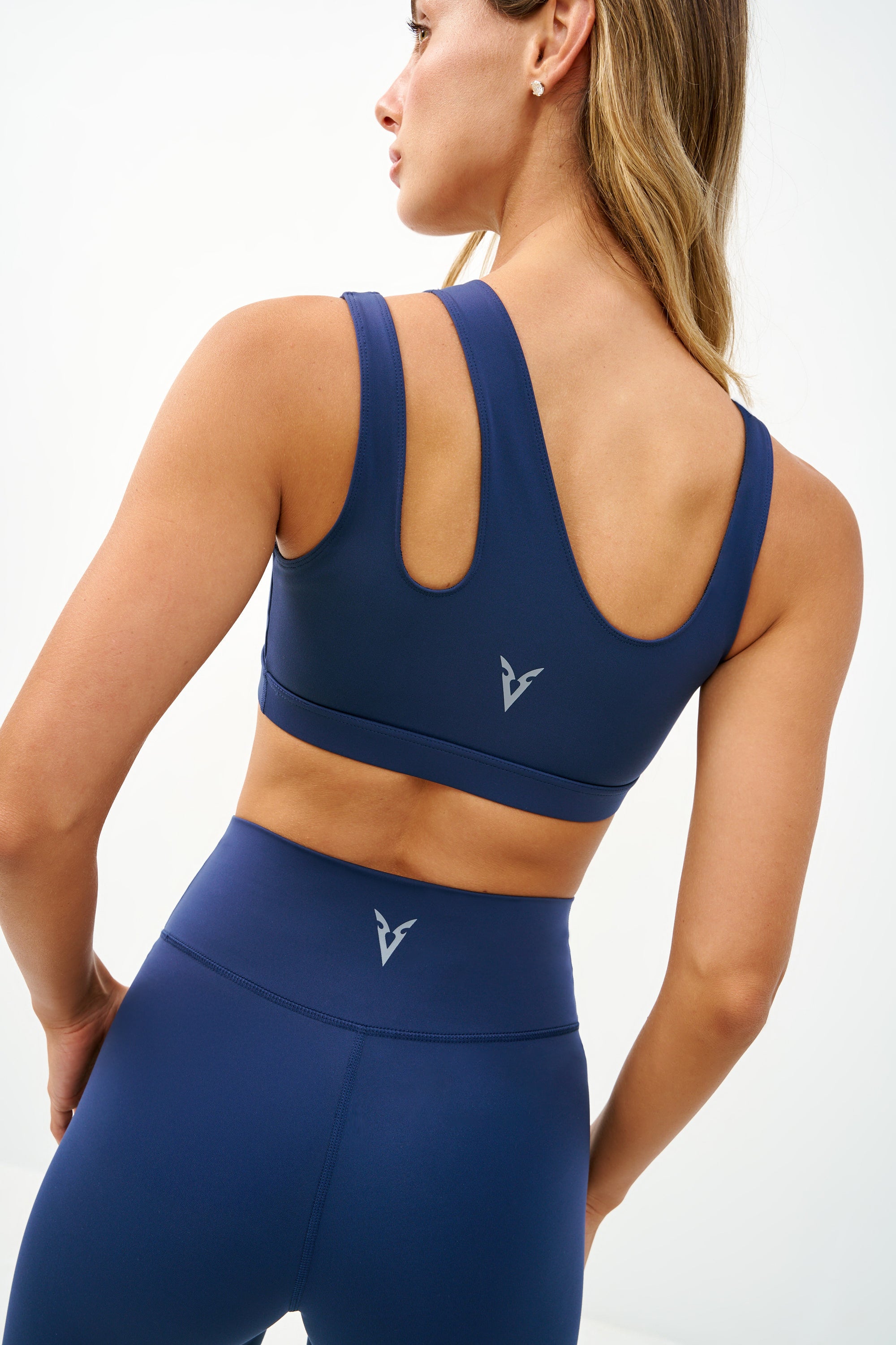 SPORTS BRA ASYMMETRIC - Navy
