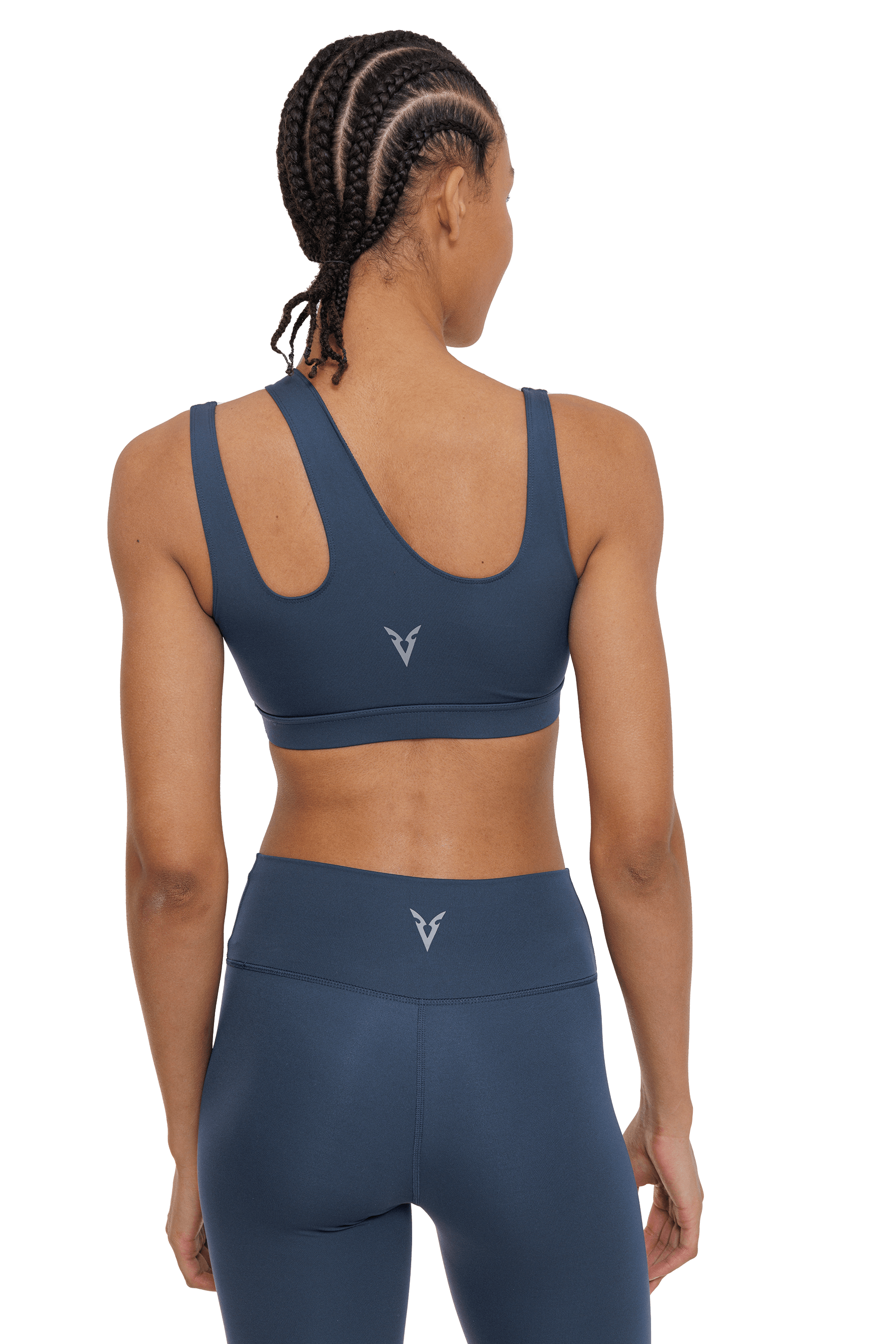 SPORTS BRA ASYMMETRIC - Navy