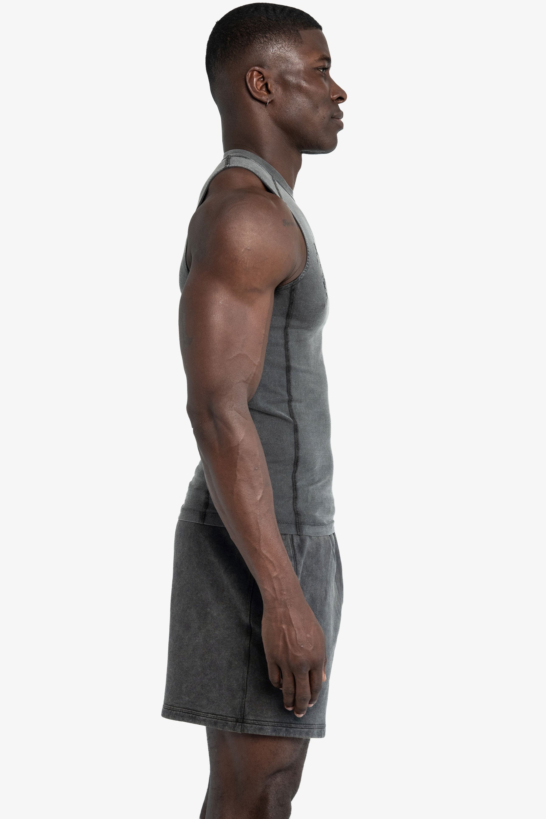 TANK VEYND TYPOGRAPHIC LOGO - STORM GRAY