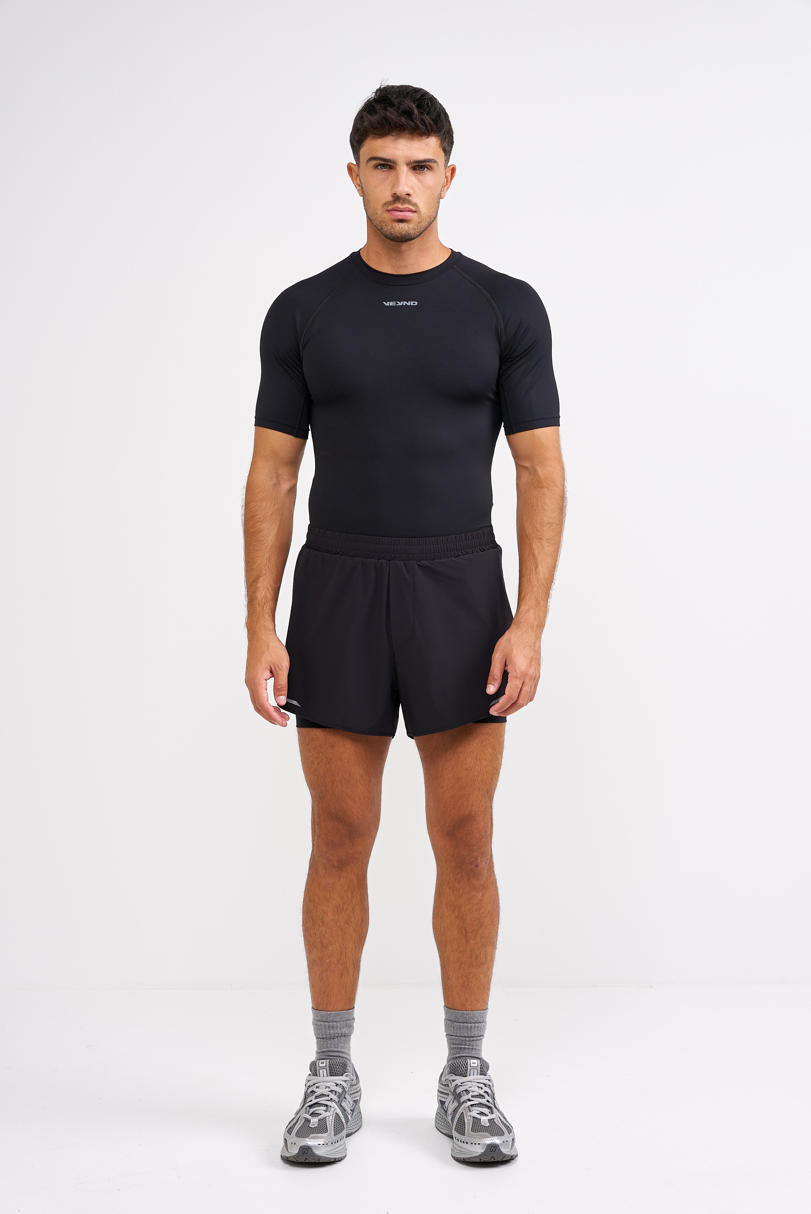 5" 2-IN-1 SHORTS - Black